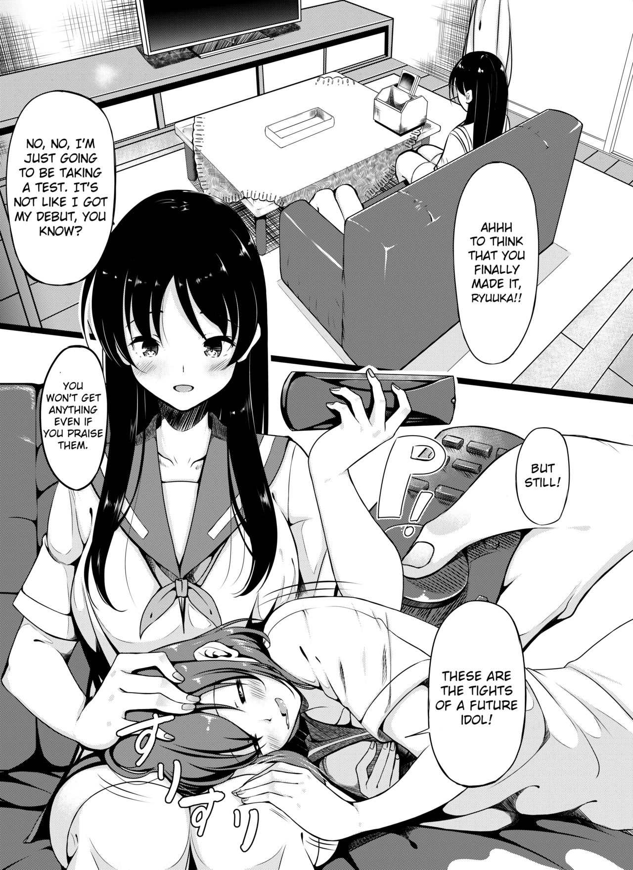 [Miso Oden] Shimizudani Ryuuka no Mijikai Ero Manga (Saki) [English] [Otokonoko Scans] numero di immagine  1