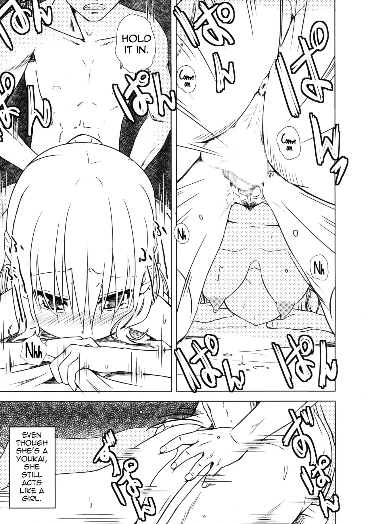 (Kouroumu 11) [Wasshoi Koubou (Hayami Sakura)] Youkai Shoujo no Aishikata 1 (Touhou Project) [English] (Shiririn) numero di immagine  23