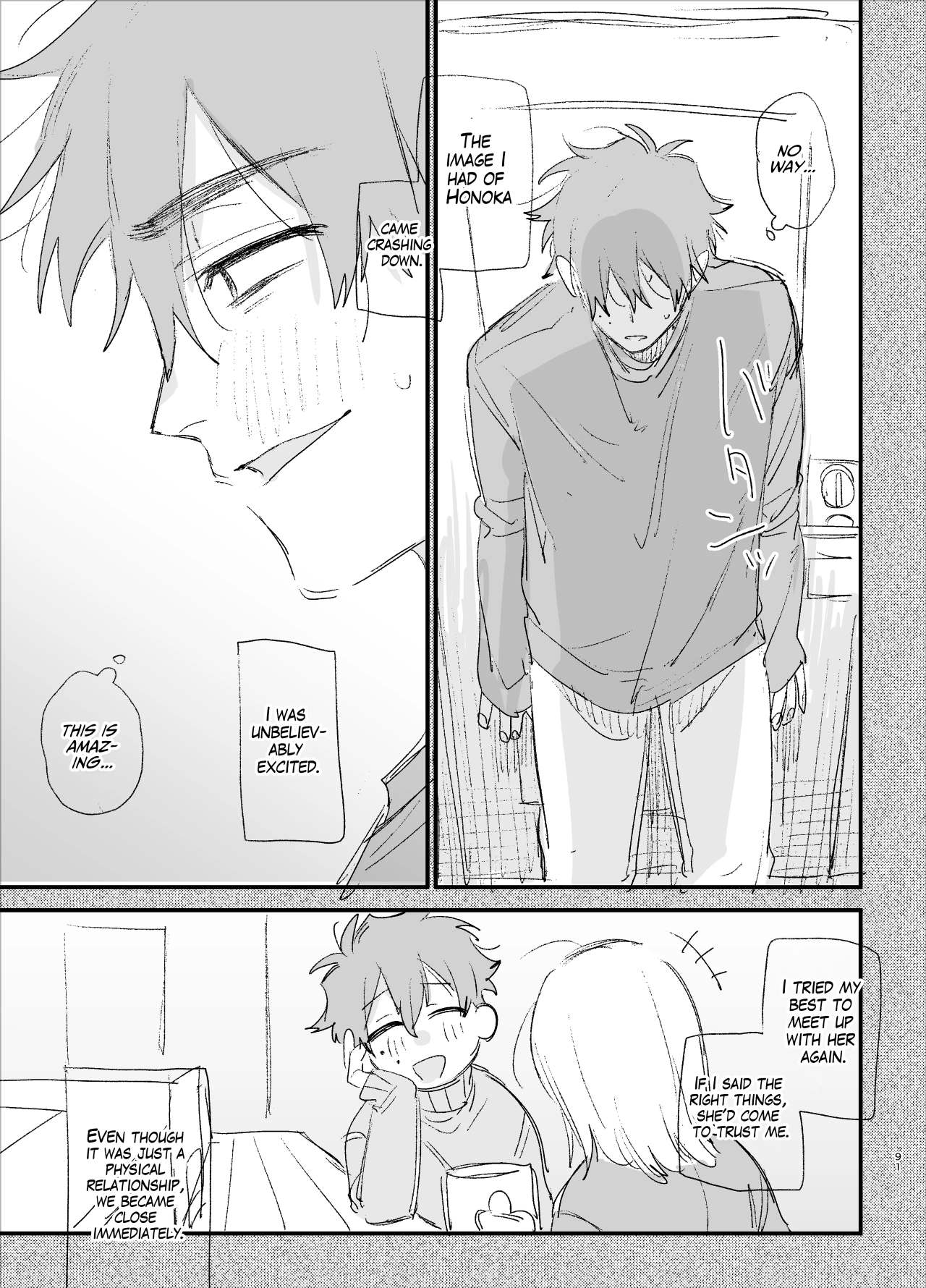 [Umenegi Daimyoujin (Umekoppe)] Kawaisona Kimigaichiban Kawai ~Inu-kei Shuchaku Danshi Harukun no Shitsuke kobi~ | You’re Cutest When You’re Pathetic ~Obsessed Golden Retriever Boy Haru’s Disciplinary Sex~ [English] изображение № 91