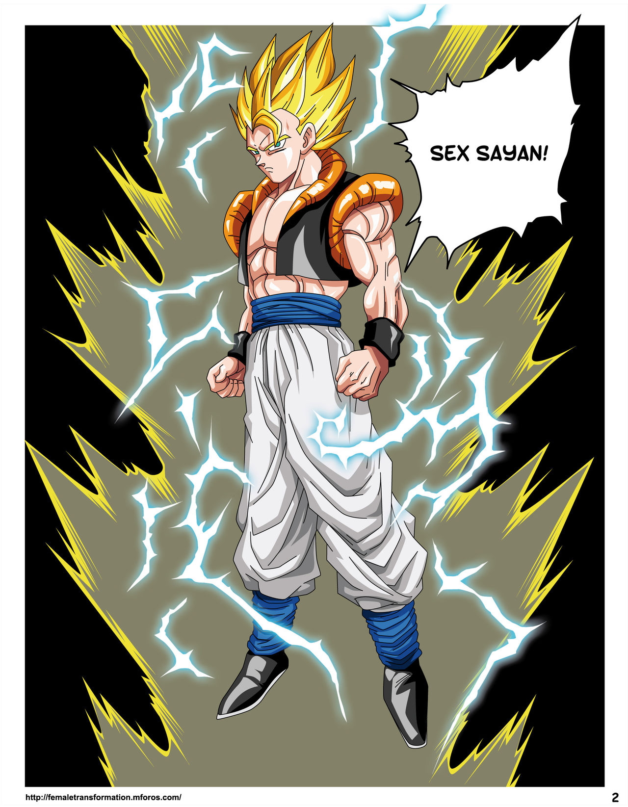 [Rehabilitation (Garland)] Dragon Ball H: Sex Sayan! [English] [Colorized] изображение № 3