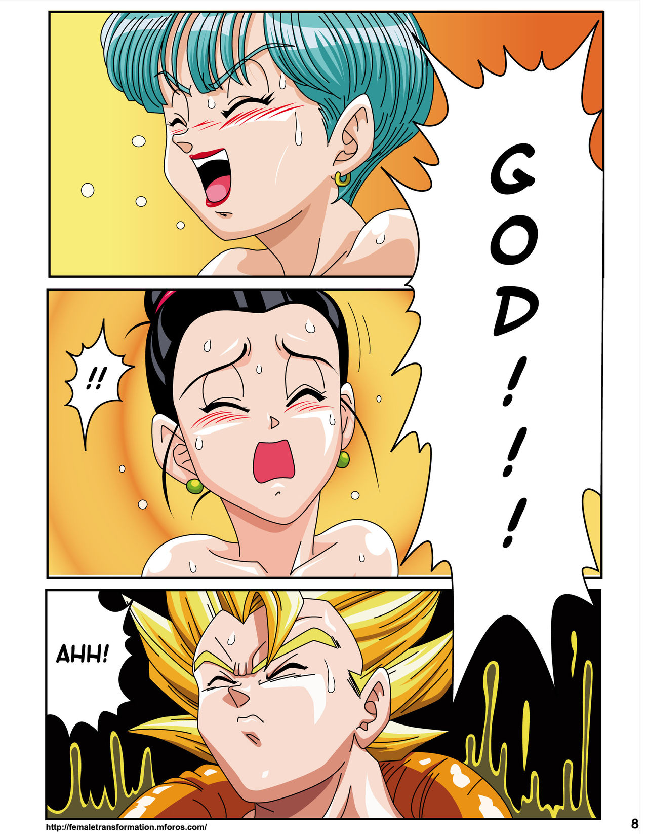 [Rehabilitation (Garland)] Dragon Ball H: Sex Sayan! [English] [Colorized] изображение № 9