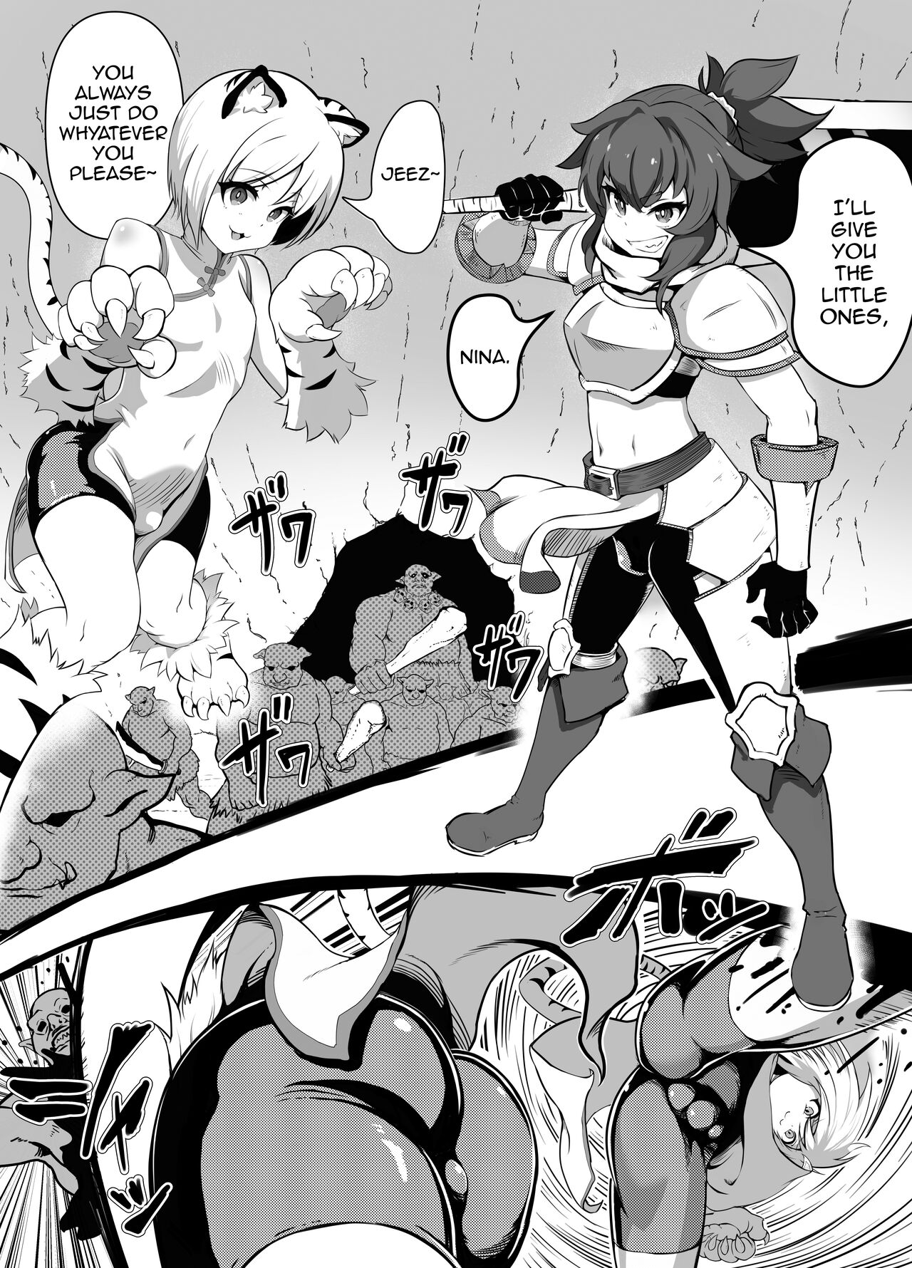 [Atutu no Mori (Atutu)] Namaiki Otokonoko Boukensha VS Zetsurin Goblin [English] [mysterymeat3] 画像番号 4