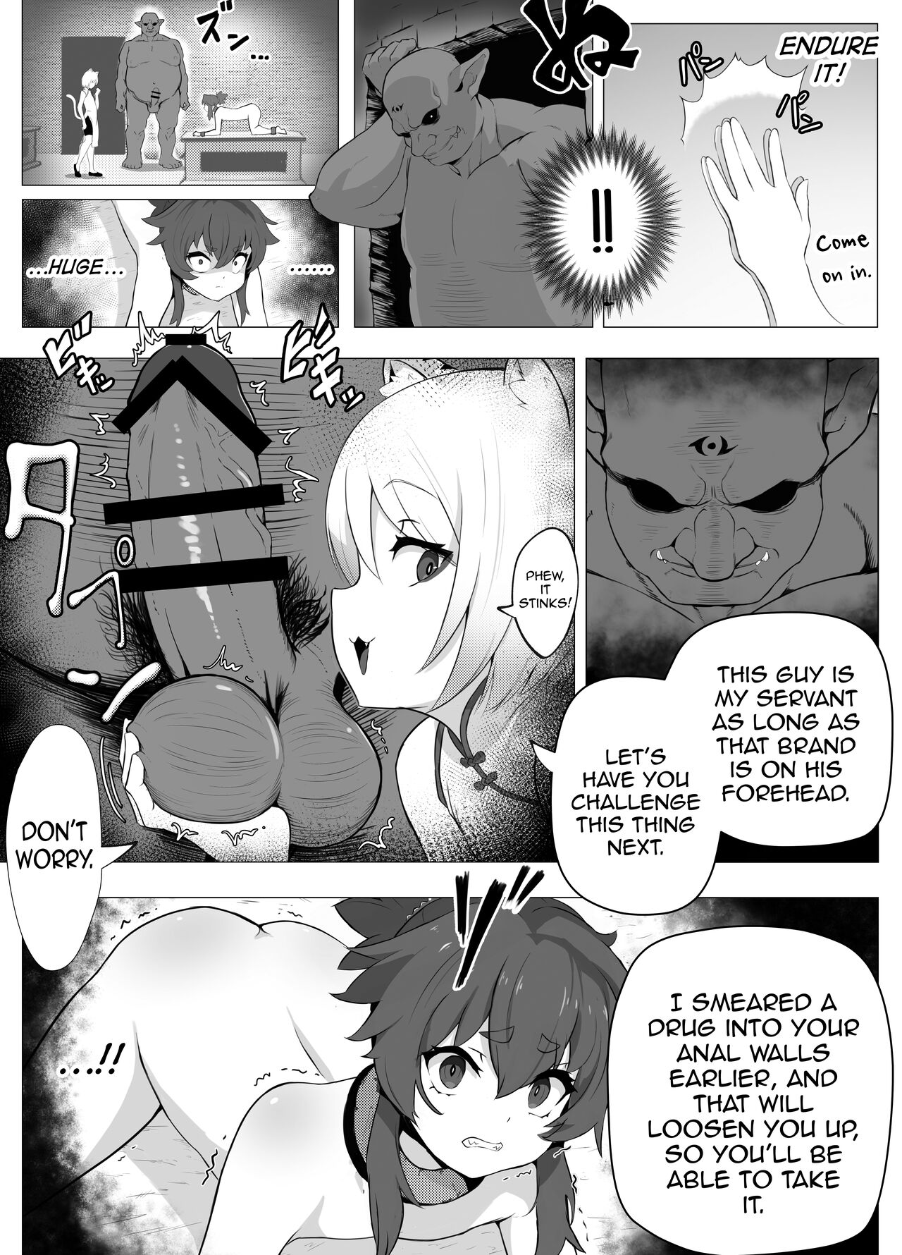 [Atutu no Mori (Atutu)] Namaiki Otokonoko Boukensha VS Zetsurin Goblin [English] [mysterymeat3] Bildnummer 28