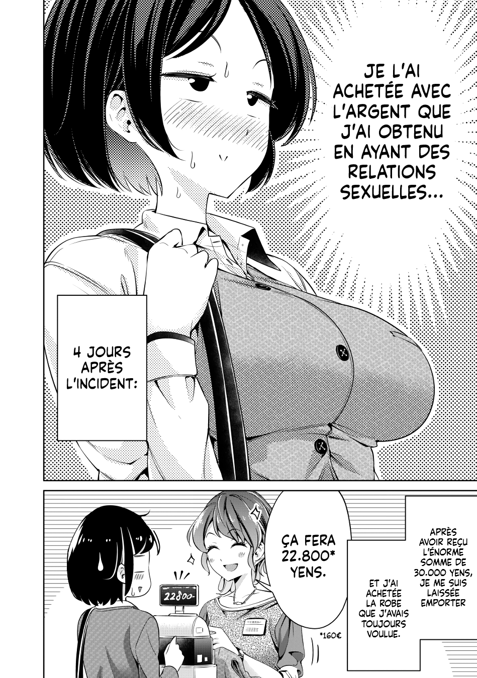 [Hinohara Fuki] I Won't Sleep with You for Free| Je ne coucherai pas avec toi gratuitement Ch.2 [Histoire d'Hentai] [French] 이미지 번호 3