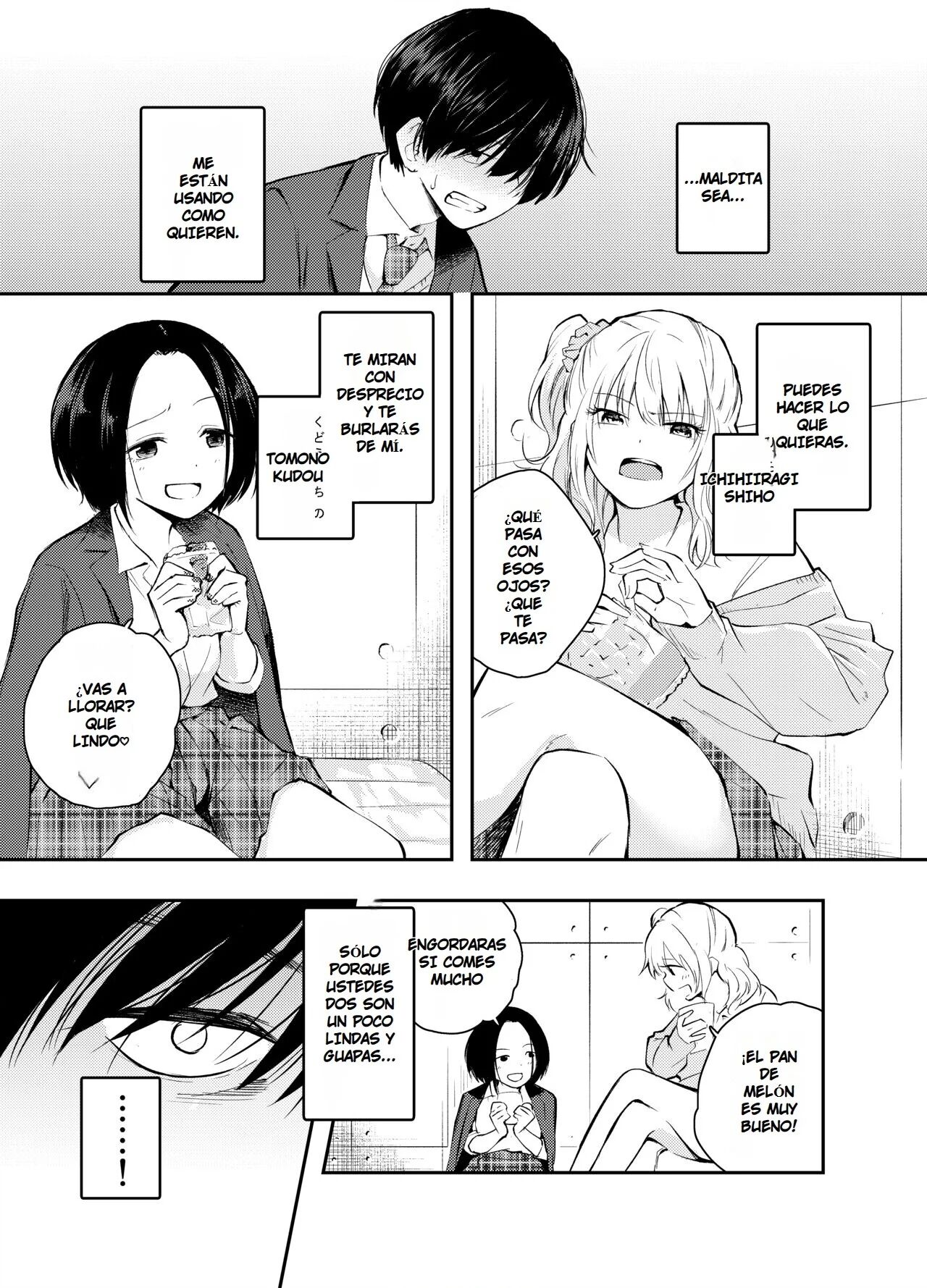 [Hatsuyasumi] Boku o Ijimeru Chijo to Shojo | Las Pervertidas de Clase me Hacen Bulilyng [Spanish] [Earl Hickey0] Bildnummer 4