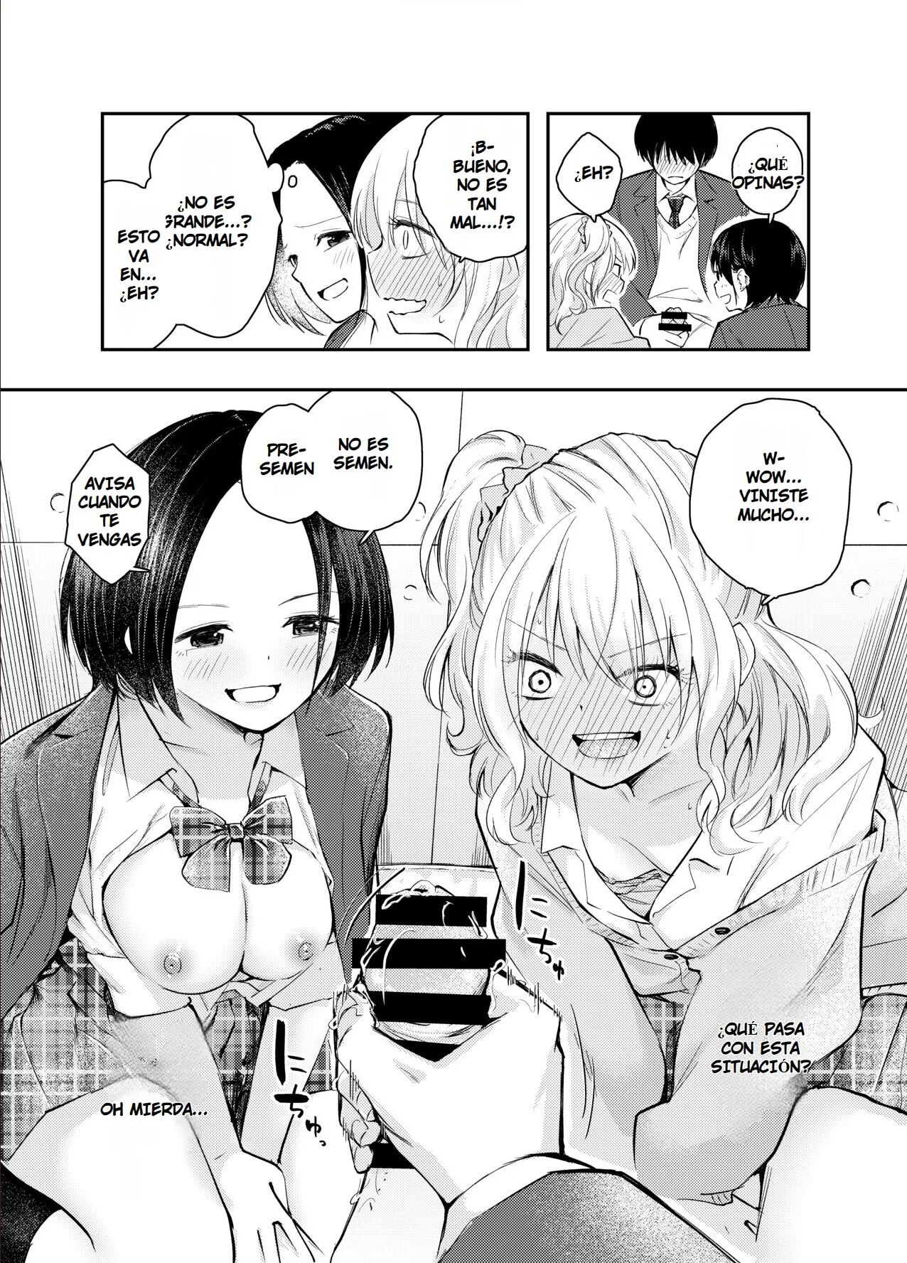 [Hatsuyasumi] Boku o Ijimeru Chijo to Shojo | Las Pervertidas de Clase me Hacen Bulilyng [Spanish] [Earl Hickey0] 이미지 번호 13