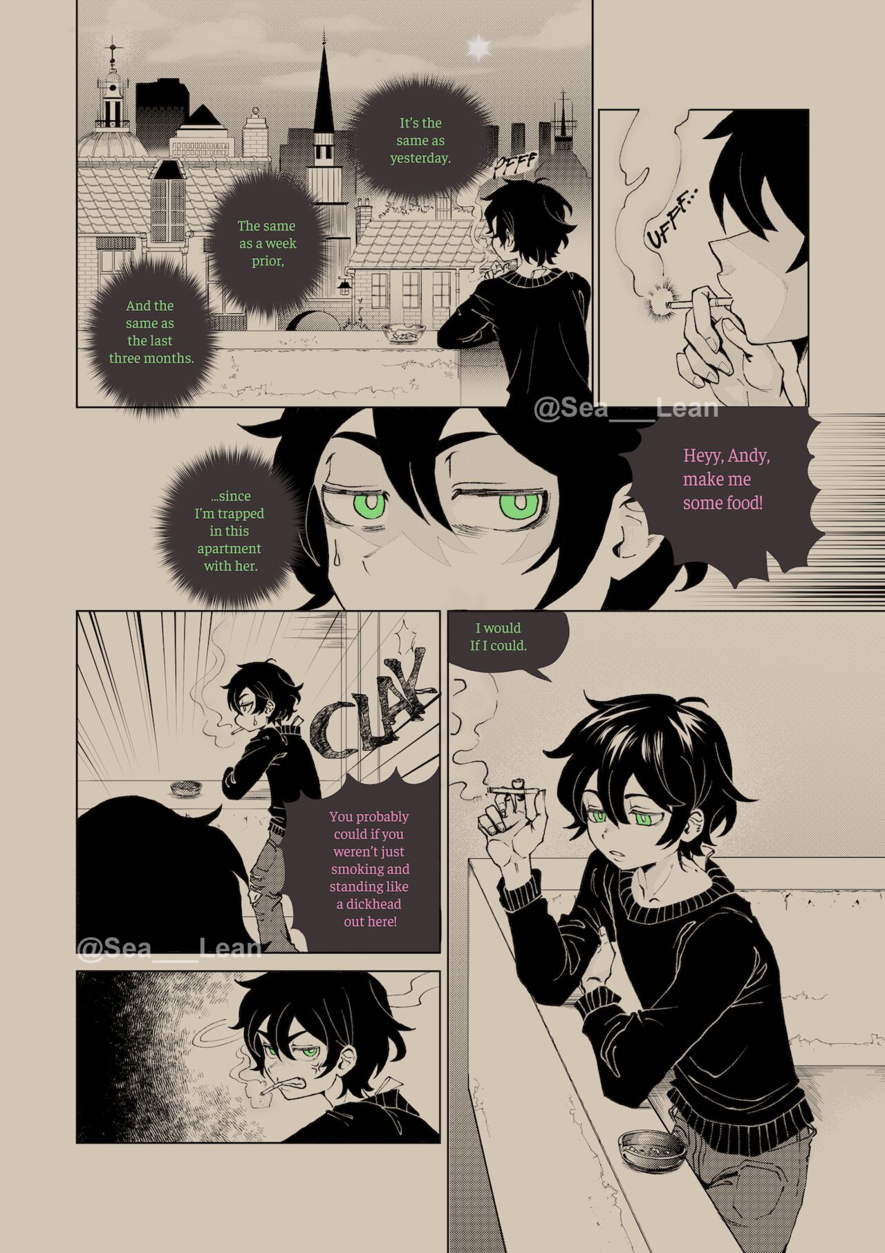 [Sea___Lean] Eyes and Roots (The Coffin of Andy and Leyley) (Ongoing) 이미지 번호 2