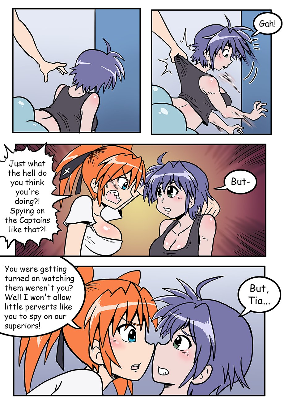 [Dydidwhat] Subaru X Teana Comic (Mahou Shoujo Lyrical Nanoha) 이미지 번호 4