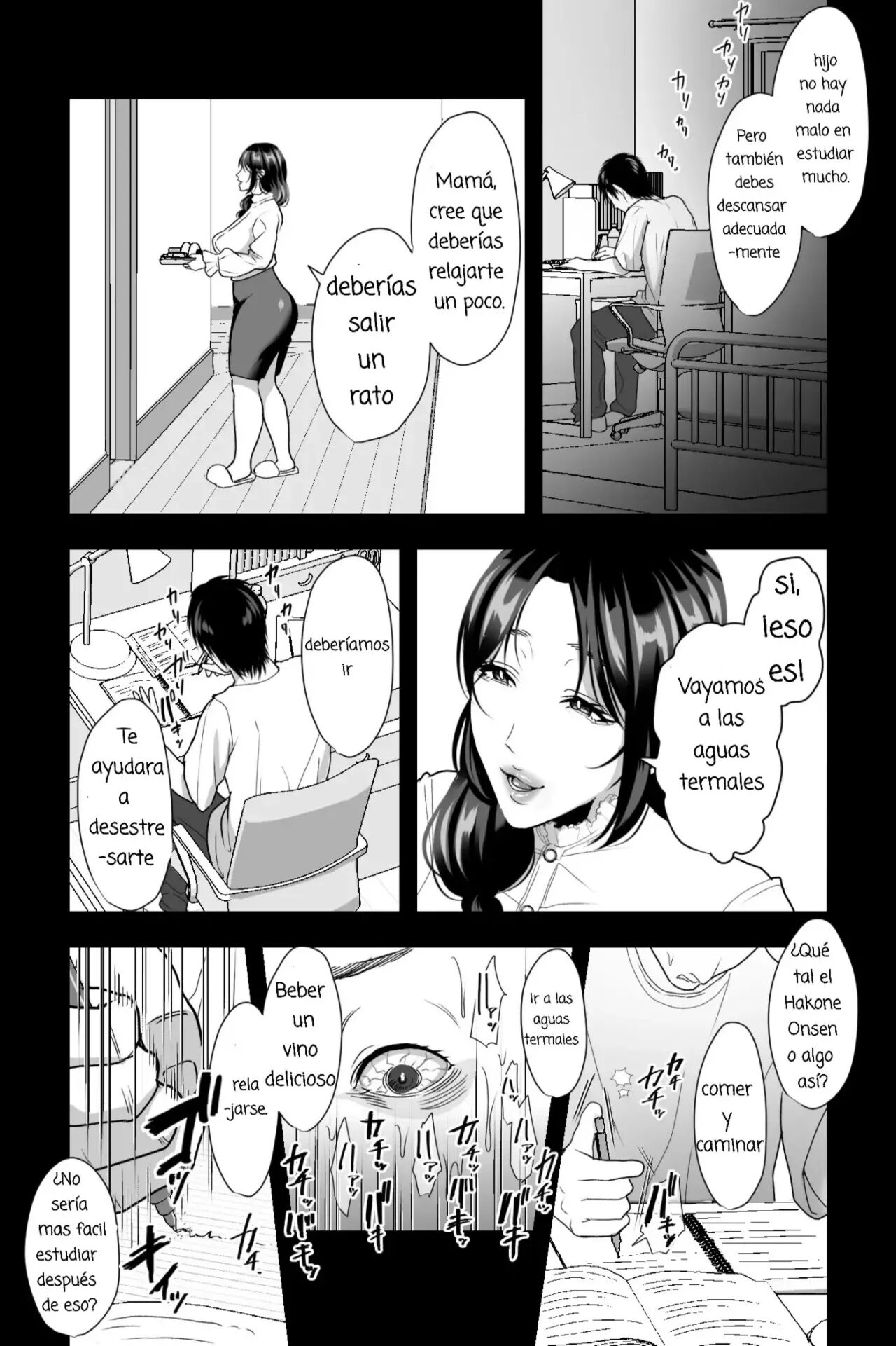 [Ginshio Honpo (Ginen)] Haha Nikki～ U Re Ta Zitubo No Nama Manko Wo Sei Syori Benzyo Ni Tosu Made～ [Spanish] 이미지 번호 3