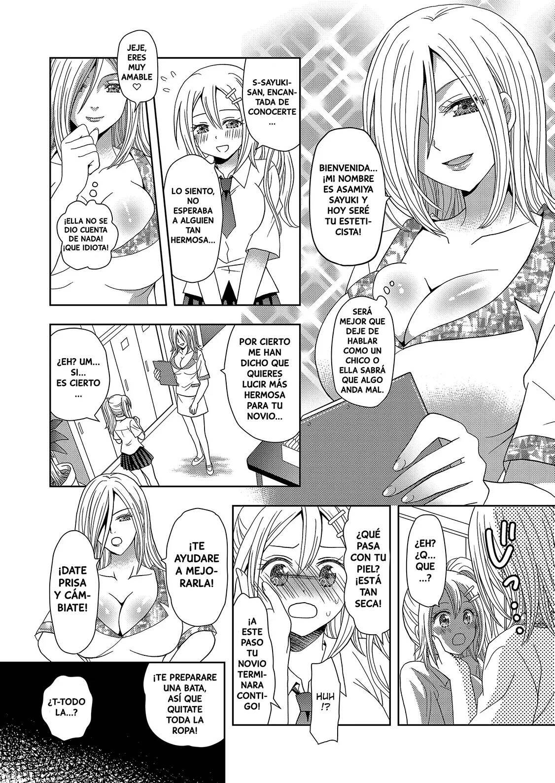 [Marialite (Yuukey)] Ore ga Watashi ni Naru Tame no Biyou Salon 1 [Spanish] imagen número 30