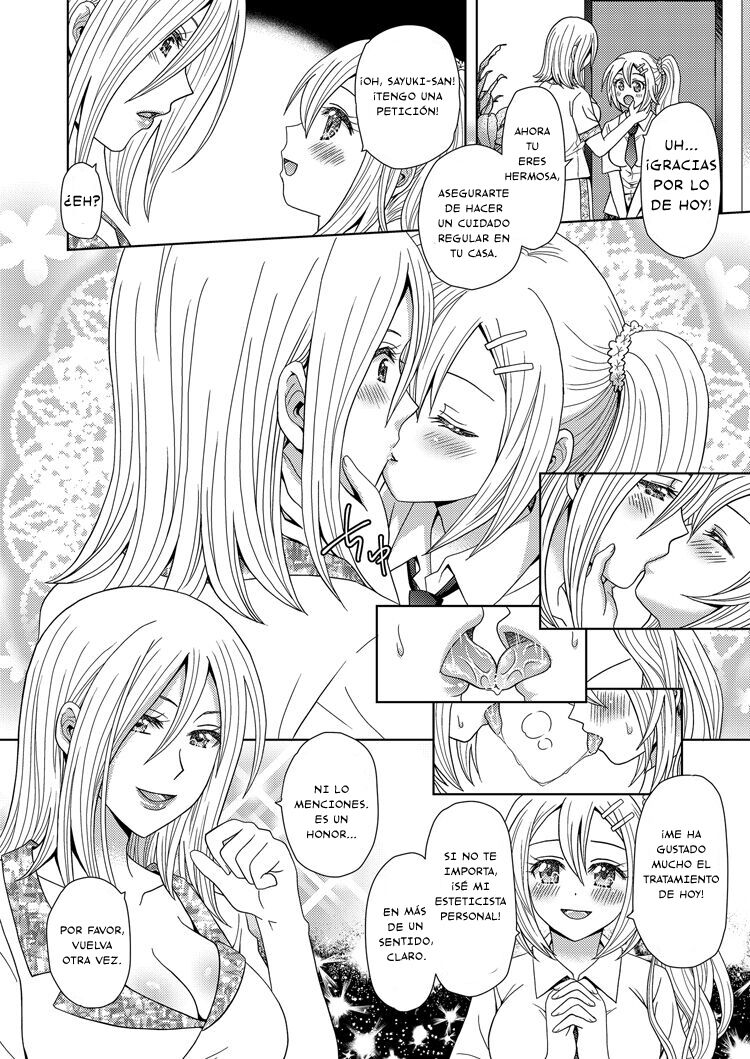 [Marialite (Yuukey)] Ore ga Watashi ni Naru Tame no Biyou Salon 2 [Spanish] image number 14