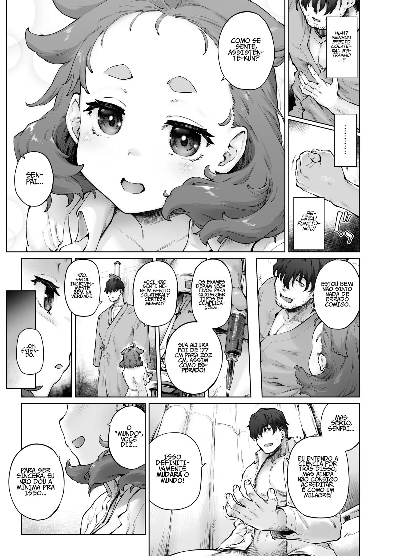 [Sago Jou (Seura Isago)] Chimikko Bakunyuu Hakase no Seiheki | O Fetiche de Uma Certa Baixinha Peituda [Portuguese-BR] image number 5