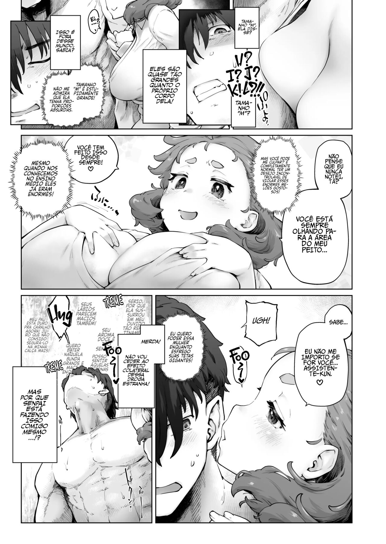 [Sago Jou (Seura Isago)] Chimikko Bakunyuu Hakase no Seiheki | O Fetiche de Uma Certa Baixinha Peituda [Portuguese-BR] image number 9