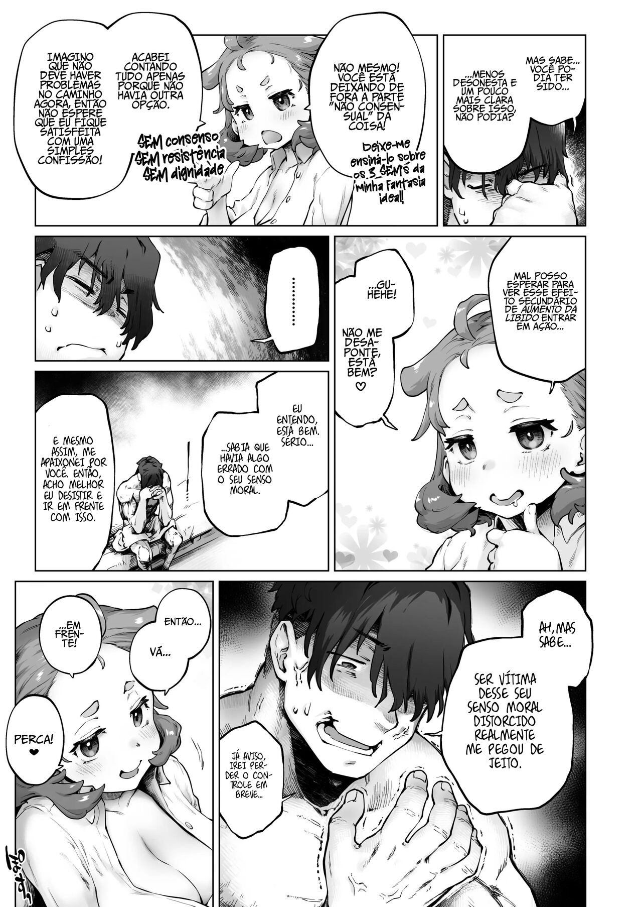 [Sago Jou (Seura Isago)] Chimikko Bakunyuu Hakase no Seiheki | O Fetiche de Uma Certa Baixinha Peituda [Portuguese-BR] image number 15