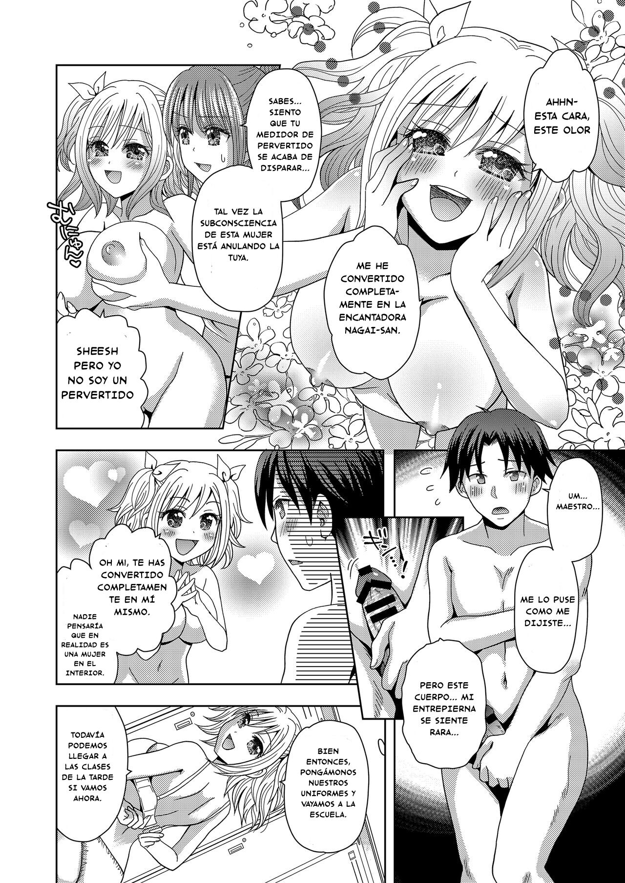 [Marialite (Yuukey)] Ore ga Watashi ni Naru Tame no Biyou Salon 3 [Spanish] изображение № 20