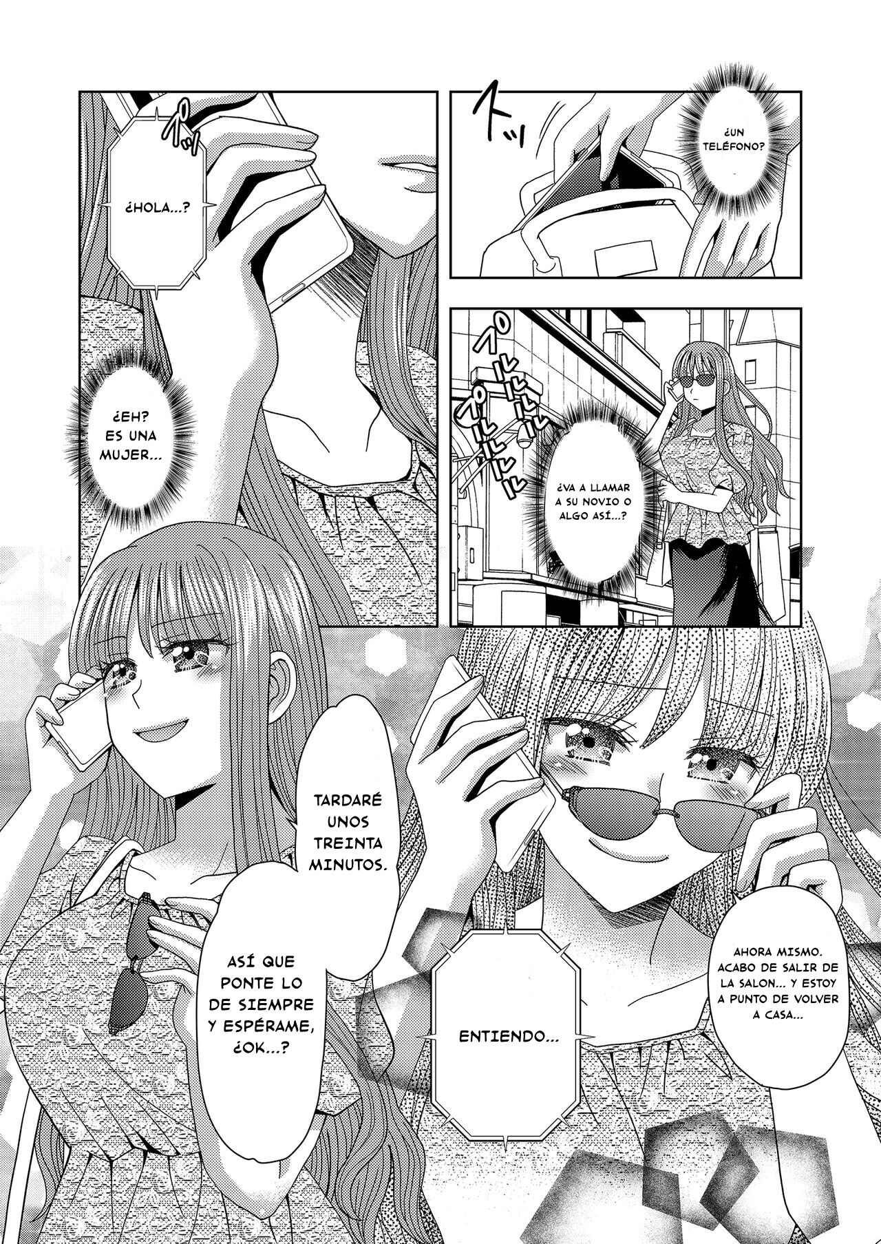 [Marialite (Yuukey)] Ore ga Watashi ni Naru Tame no Biyou Salon 3 [Spanish] изображение № 28