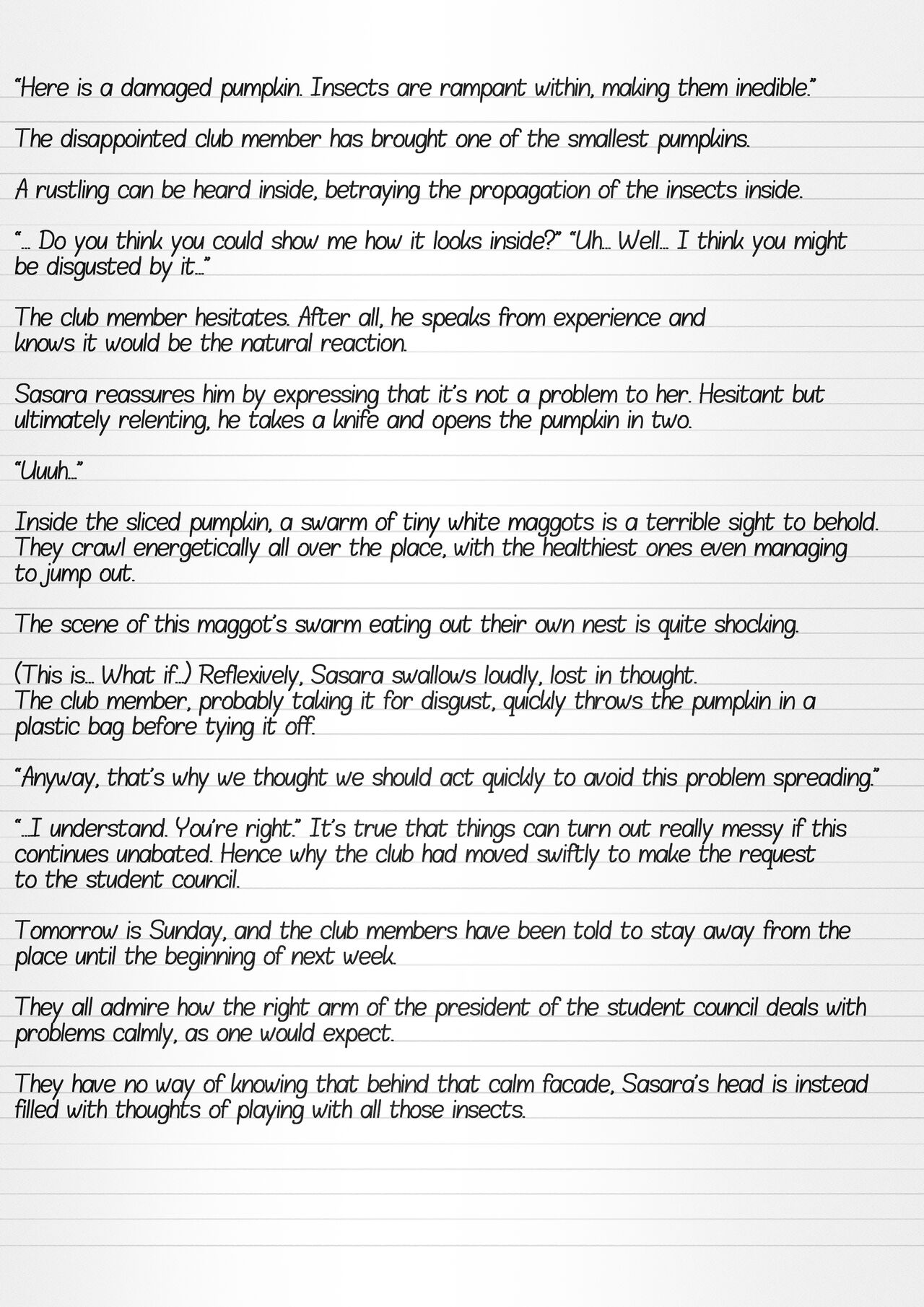 [Tiba-Santi (Misuke)] Misuke's Short Stories 10 - Pumpkin Flies (ToHeart2 Dungeon Travelers) [English] numero di immagine  3