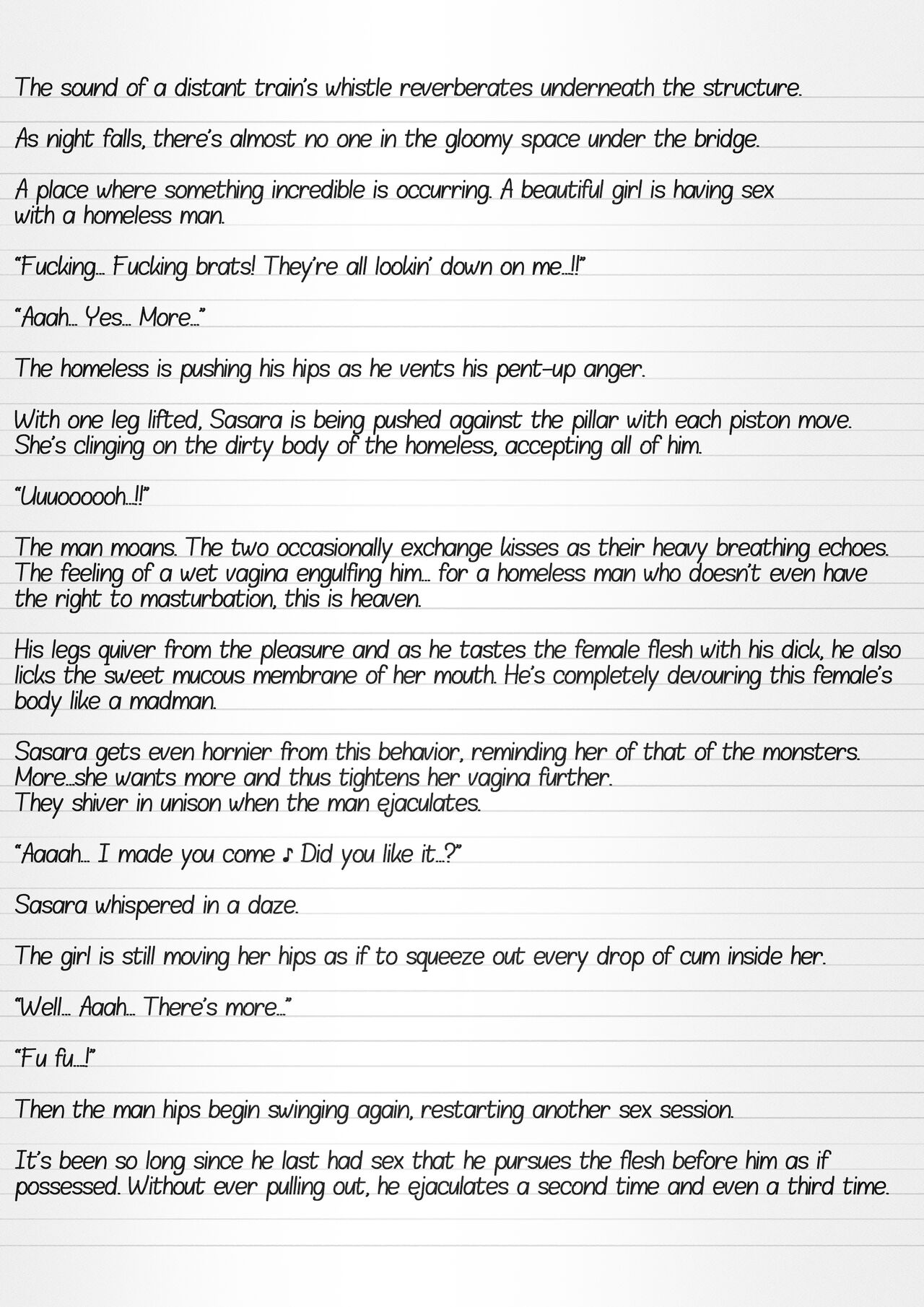 [Tiba-Santi (Misuke)] Misuke's Short Stories 12 - Sasara & The Homeless (ToHeart2 Dungeon Travelers) [English] numero di immagine  11