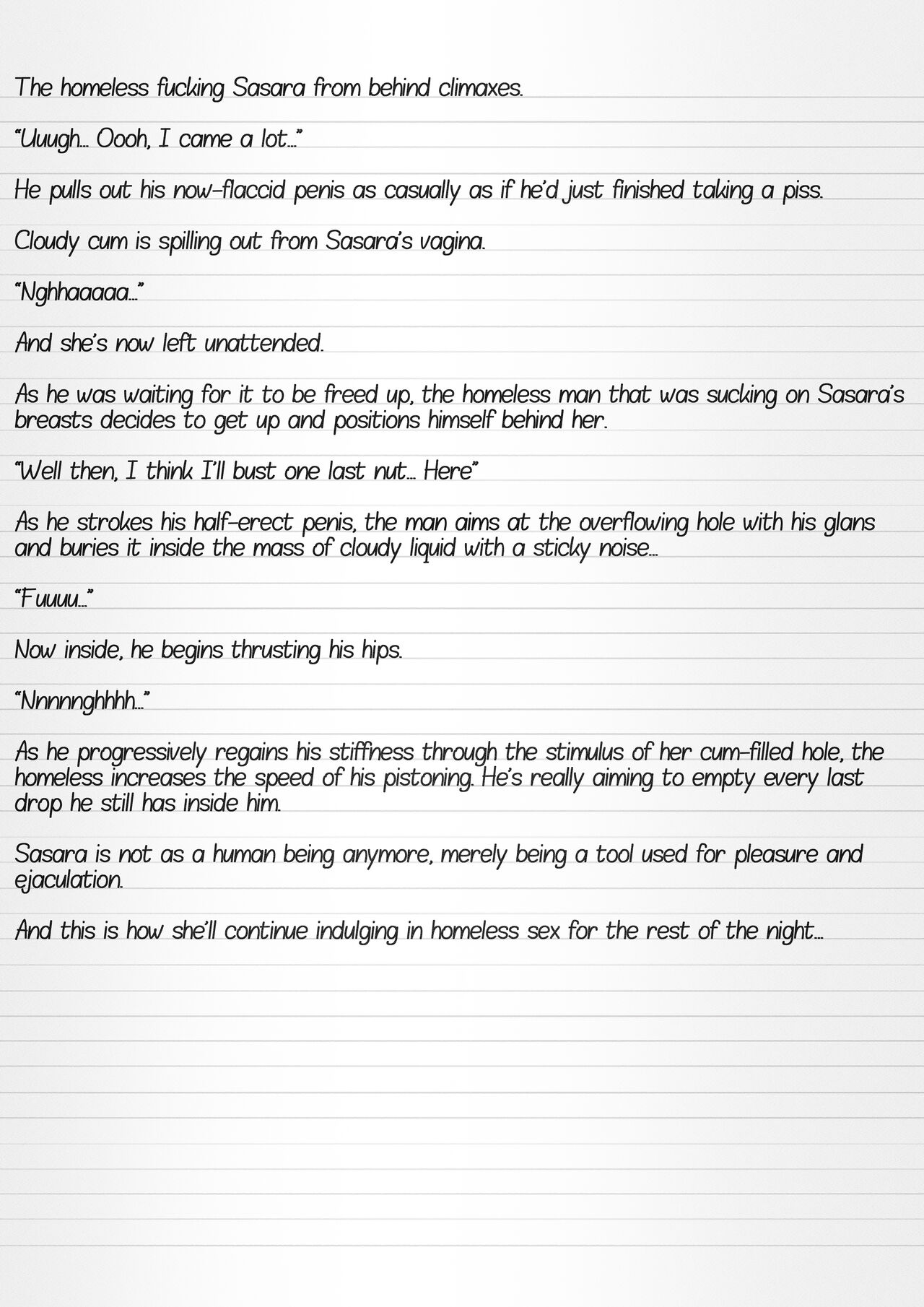 [Tiba-Santi (Misuke)] Misuke's Short Stories 12 - Sasara & The Homeless (ToHeart2 Dungeon Travelers) [English] numero di immagine  23