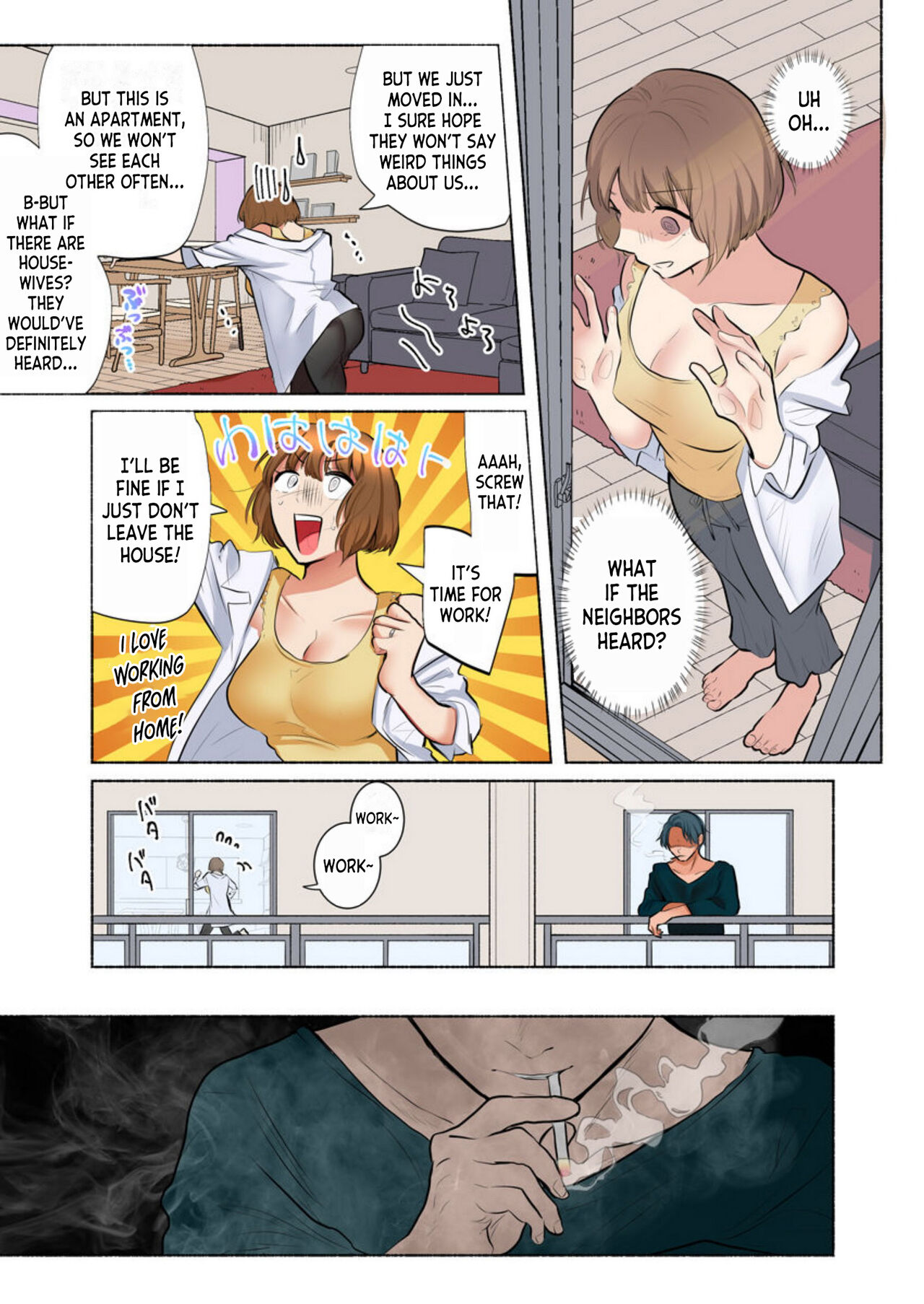 [Ika Hotaru] Rinshin wa Do S na Moto Kare Otto wo Aishiteru no ni, Uzuku Karada o Saikaihatsusarete 1 | Her Neighbor is a Sadistic Ex-Boyfriend. She Loves her Husband, but her Aching Body is Being Redeveloped 1 [English] [desudesu] image number 17