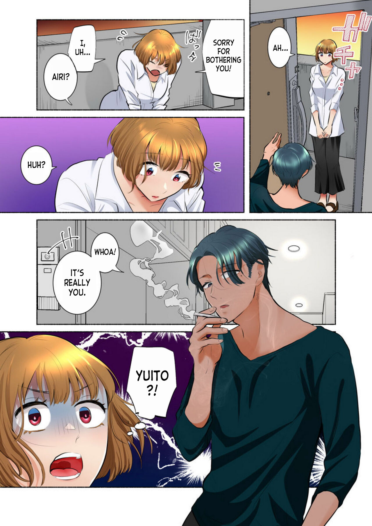 [Ika Hotaru] Rinshin wa Do S na Moto Kare Otto wo Aishiteru no ni, Uzuku Karada o Saikaihatsusarete 1 | Her Neighbor is a Sadistic Ex-Boyfriend. She Loves her Husband, but her Aching Body is Being Redeveloped 1 [English] [desudesu] image number 20