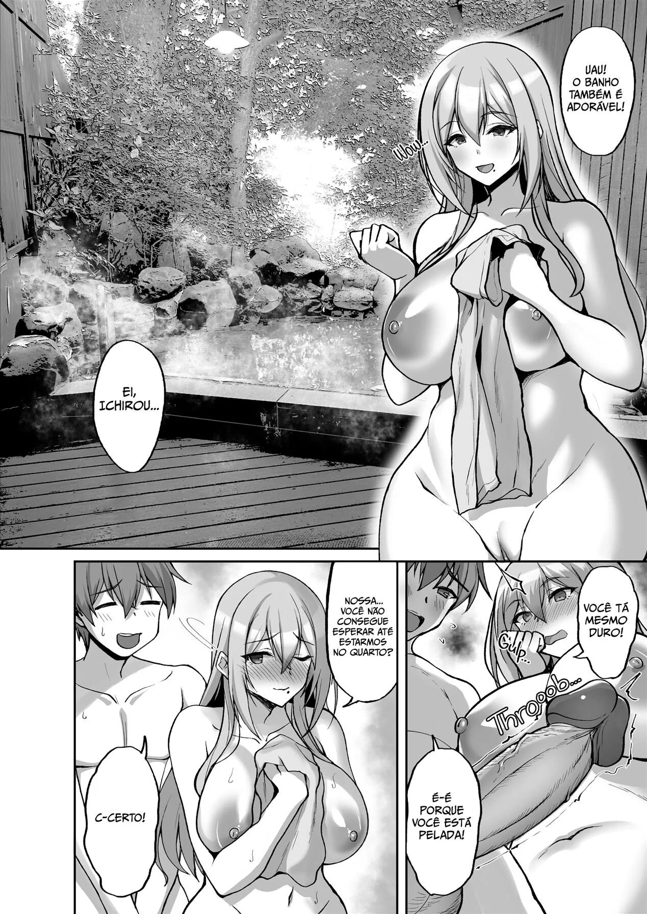 [Labomagi! (Takeda Aranobu)] Ecchi na Onee-san wa, Suki desu ka? 5 ~Tonari no Onee-san to Ichaicha Onsen Ryokou Hen~ | Do You Like Naughty Older Girls? 5 ~Steamy Hot Springs Trip With the Girl next Door~ [Portuguese-BR] изображение № 9