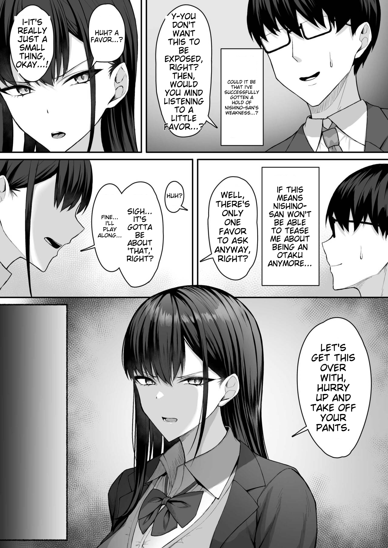 [Potato Usushio] A story about turning a gal from class into an obedient erotic maid [English] [MTL] 이미지 번호 13