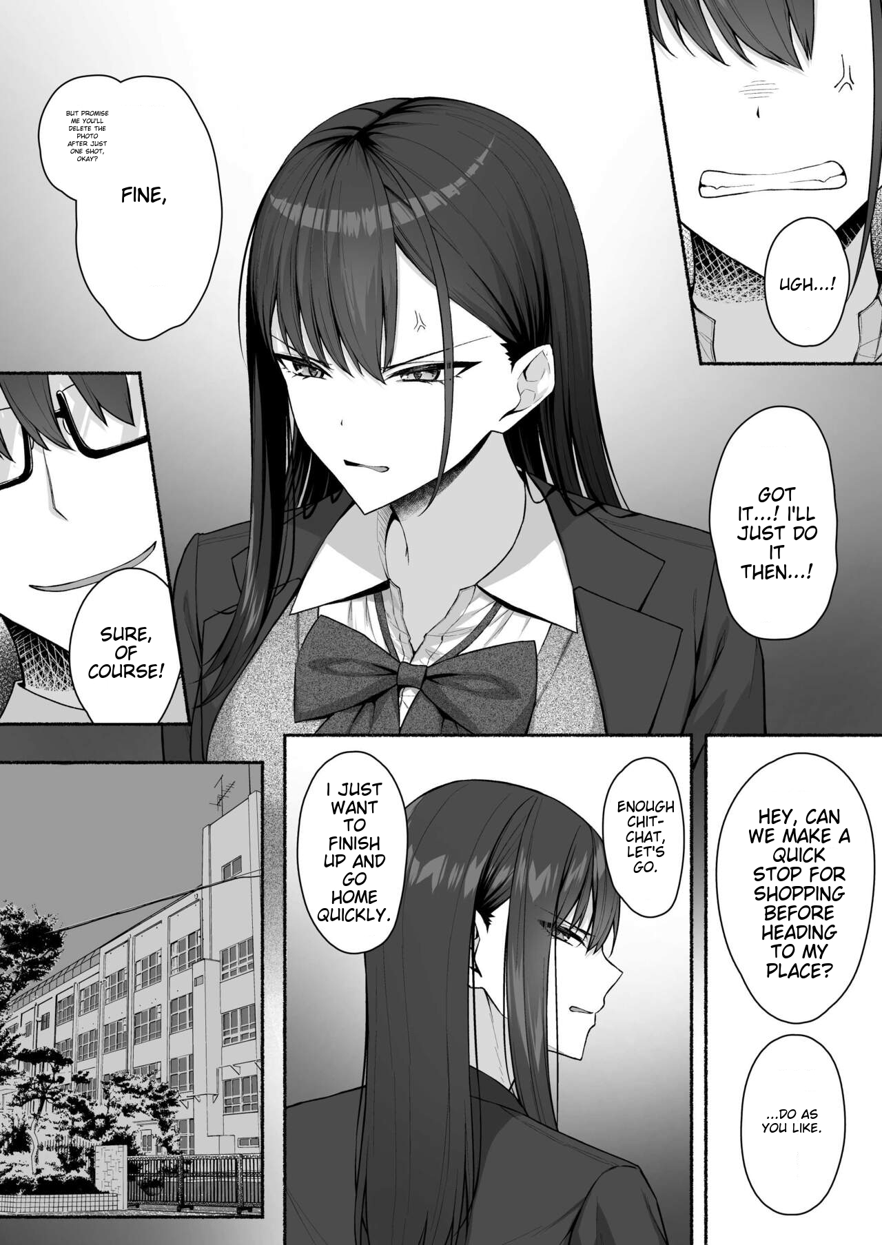 [Potato Usushio] A story about turning a gal from class into an obedient erotic maid [English] [MTL] 이미지 번호 28