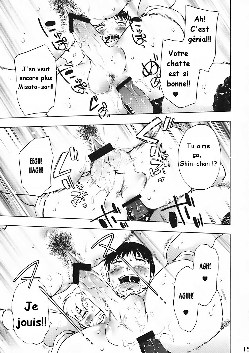 (C73) [Capsule 29 (ICHI)] Musen Houkei o Mederu Hon | The Unwashed Phimosis Love Book (Neon Genesis Evangelion) [French] imagen número 14
