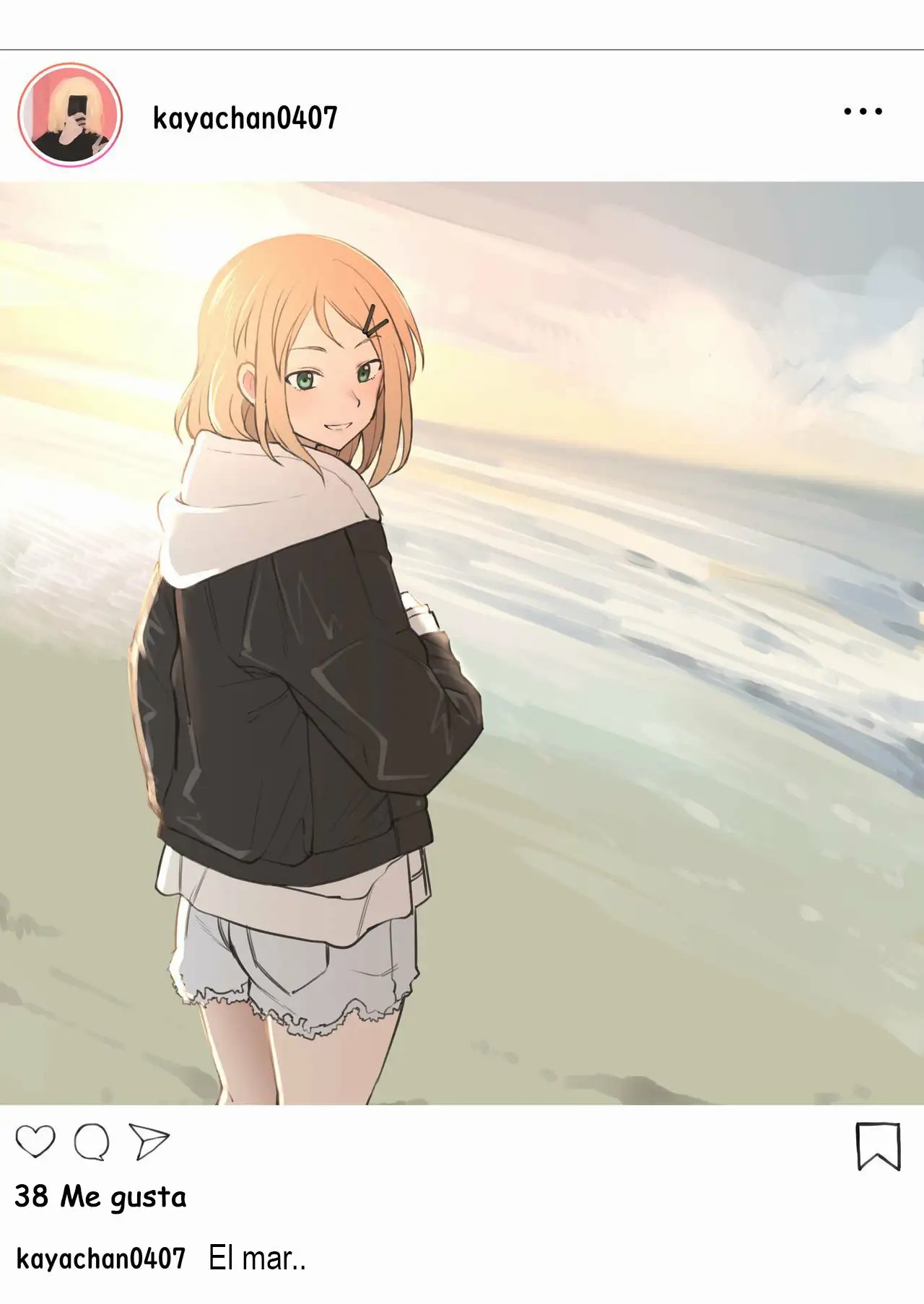 [Terasu MC] Kaaya no SNS Real Aka Ura Aka | Kaya's social media: Normal account & Secret account [Spanish]  [Decensored] 图片编号 1