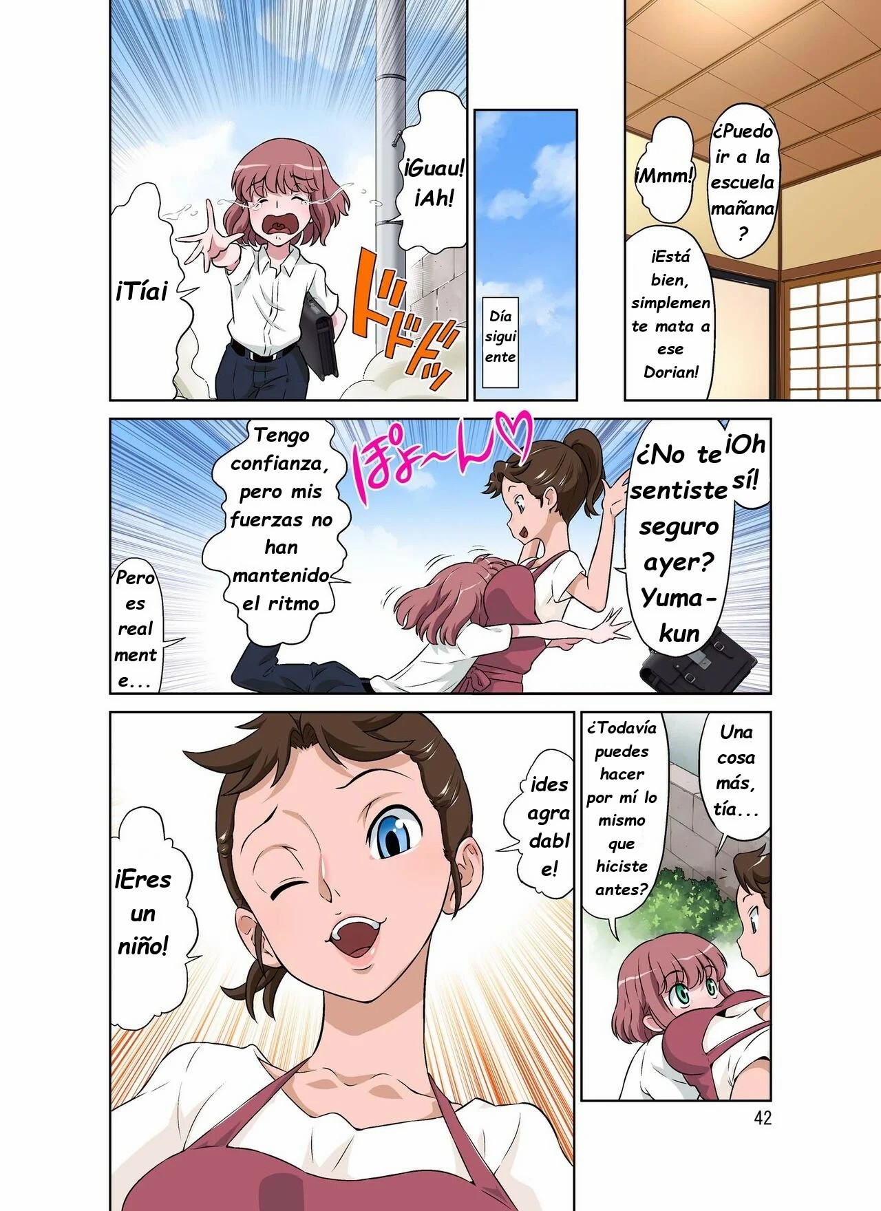 [DOZA Village (Dozamura)] Tonari no Onaho-san - My Neighbor O-Naho [Spanish] imagen número 42