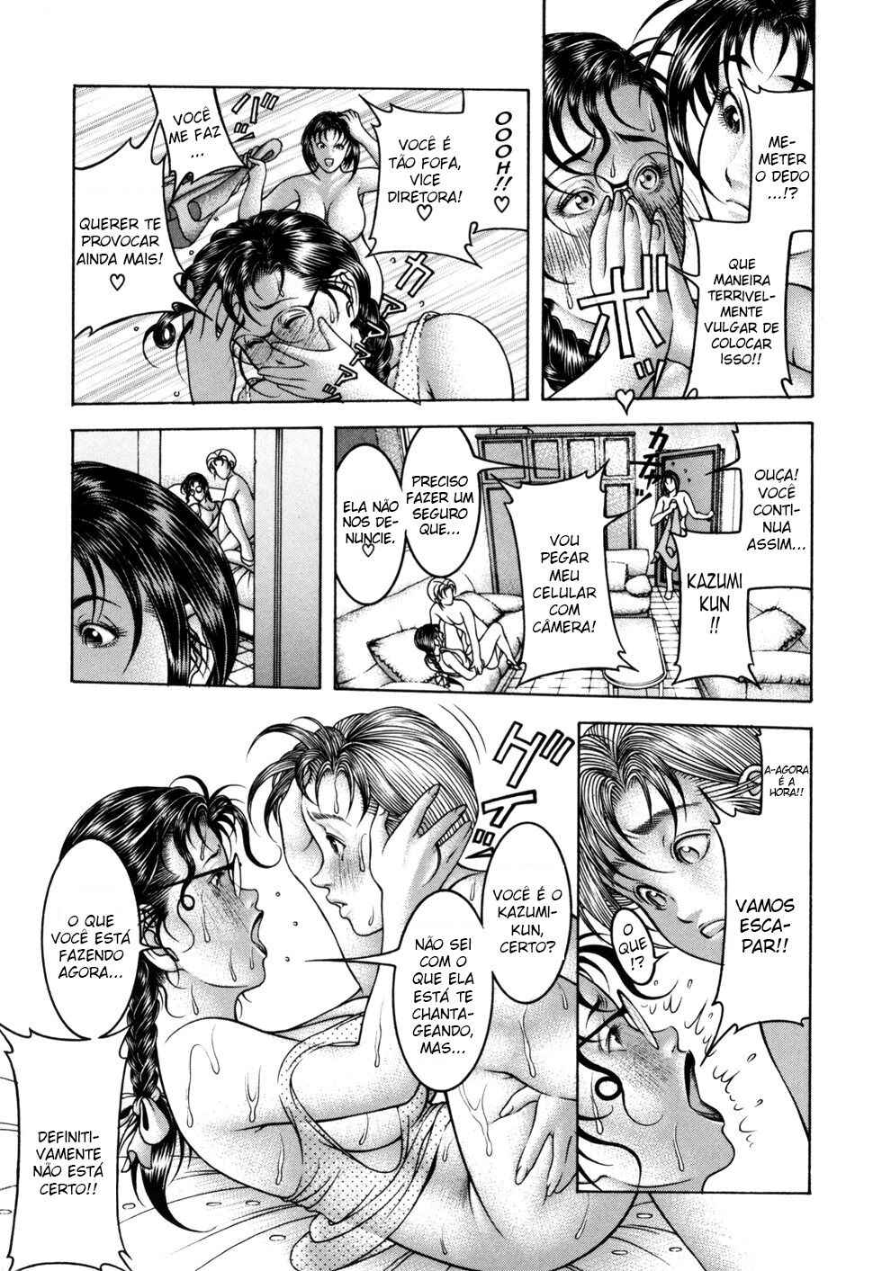 [Moriya Makoto] Mitsu-Tsubo Cap 4 -Eu e a Sensei Virgem [Português] изображение № 21