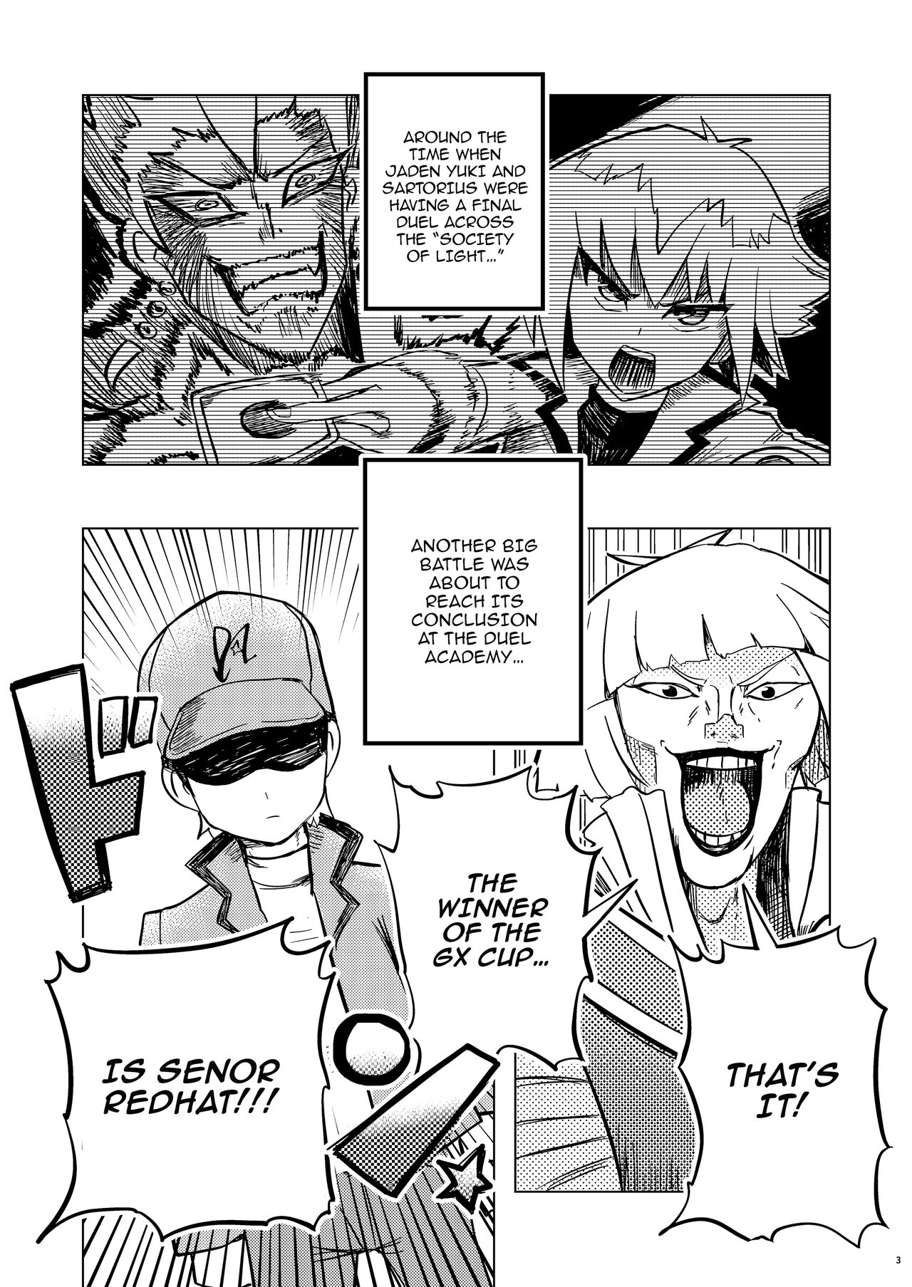 [Indenka. XU (Zeita)] Kaikan Zecchou Yareruuya | Pleasure, Orgasm, Fuckingluyah (Yu-Gi-Oh! GX) [English] {Doujins.com} [Digital] image number 2