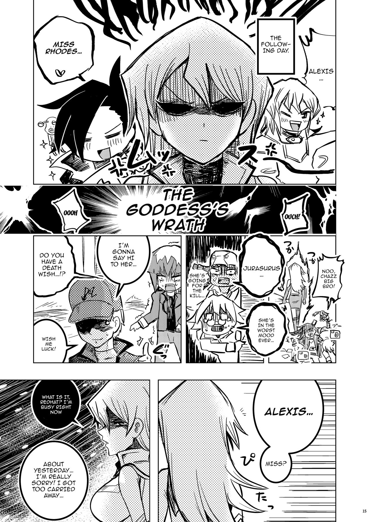 [Indenka. XU (Zeita)] Kaikan Zecchou Yareruuya | Pleasure, Orgasm, Fuckingluyah (Yu-Gi-Oh! GX) [English] {Doujins.com} [Digital] image number 14