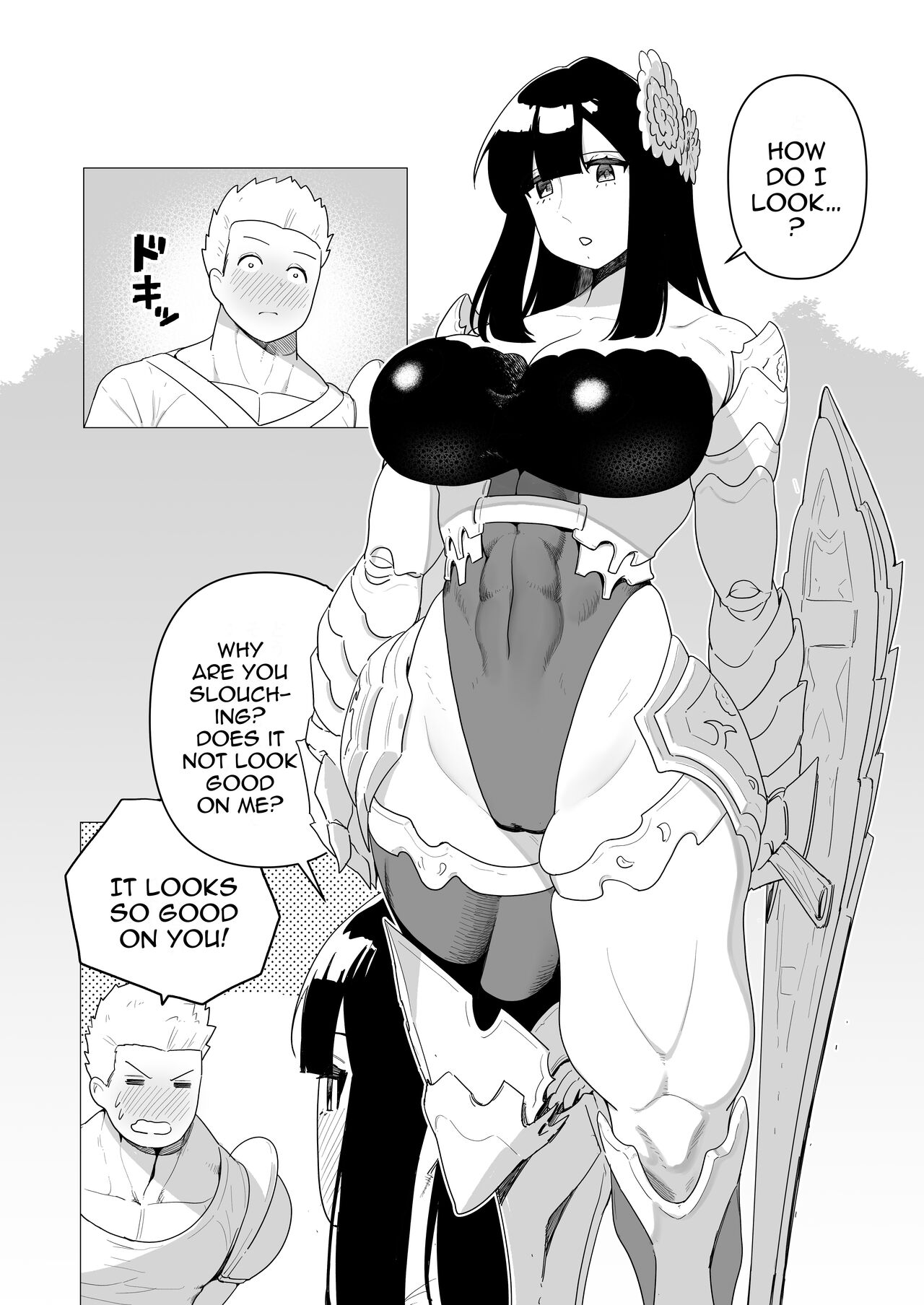 [Tsunao] Tank Onna Kishi wa Dakaretai. | The Tanky Female Knight Wants To Be Embraced [English] {Doujins.com} image number 28