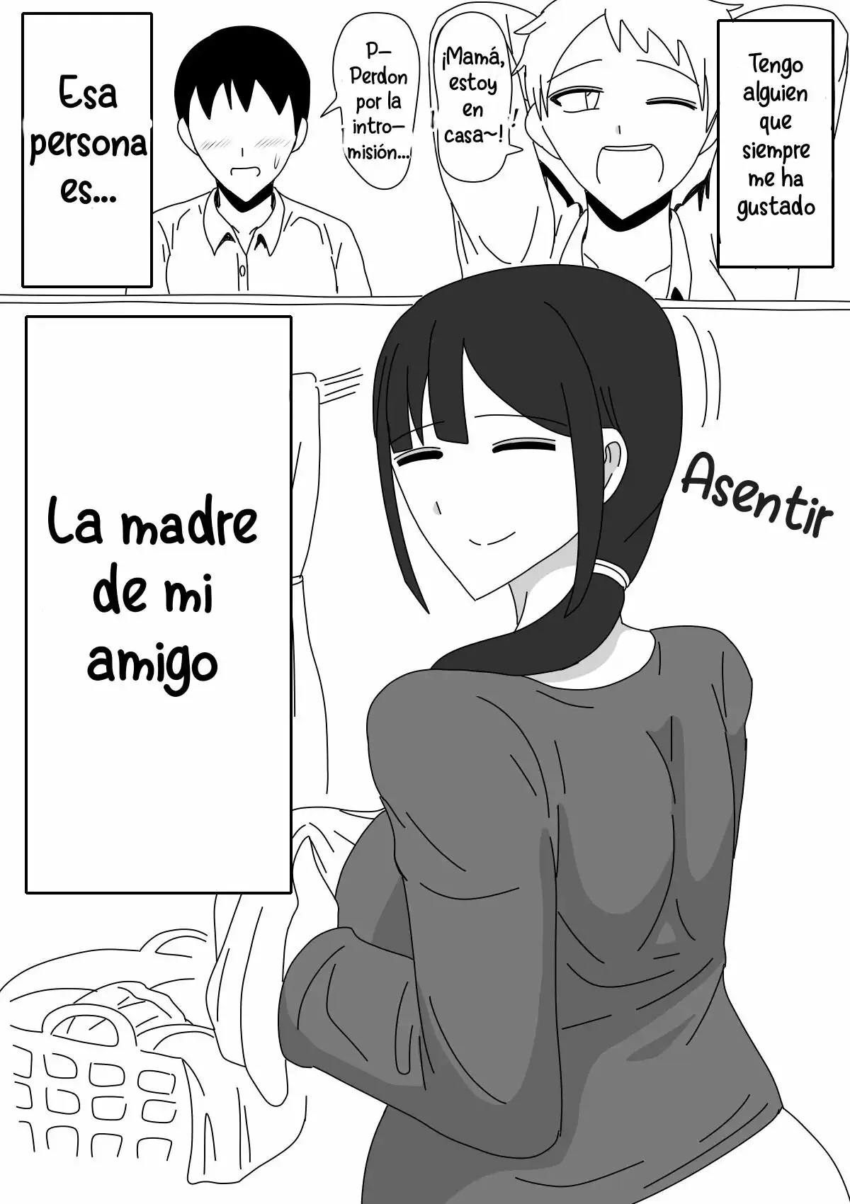 [18master] Tomodachi no Okaa-san wa Mukuchi [Spanish] [Zero Files] Bildnummer 2