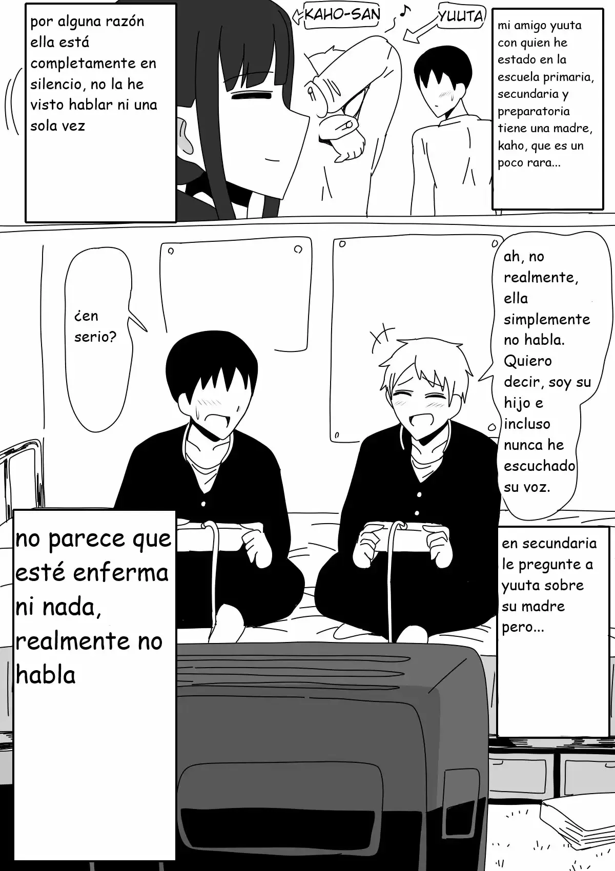 [18master] Tomodachi no Okaa-san wa Mukuchi [Spanish] [Dekared] 3eme image
