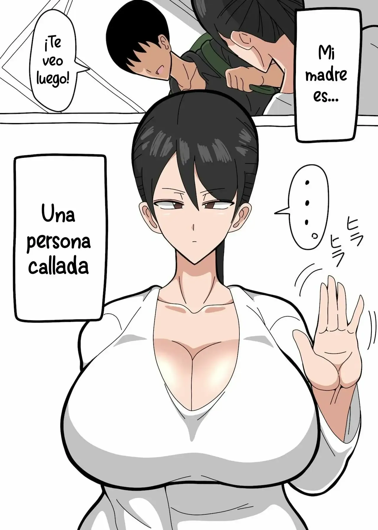 [18master] Kaa-san wa Mukuchi de Muhyoujou de Muteikou [Spanish] [Zero Files] image number 1