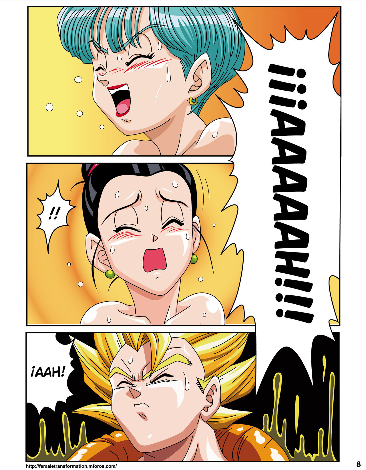 [Rehabilitation (Garland)] Dragon Ball H: ¡Súper Saiyajin Sexual! [Spanish] [SRSM] изображение № 9