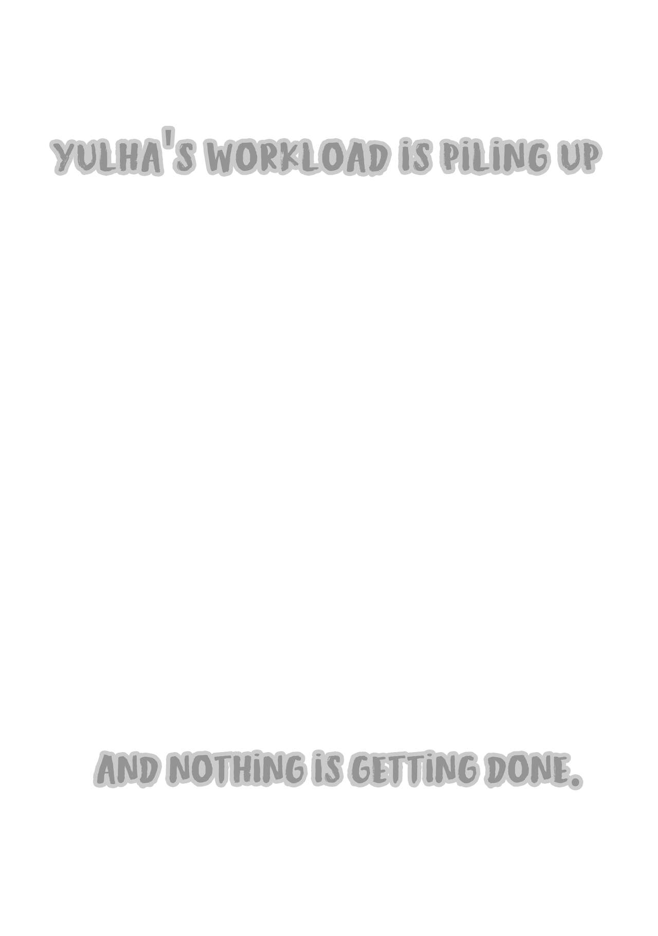 (BS-sai 7) [Nagaredamaya (BANG-YOU)] Yulha-san wa shigoto ga owaranakute tamattemasu. | Yulha's workload is piling up, and nothing is getting done. (Goddess of Victory: Nikke) [English] [Navajodo] 이미지 번호 2