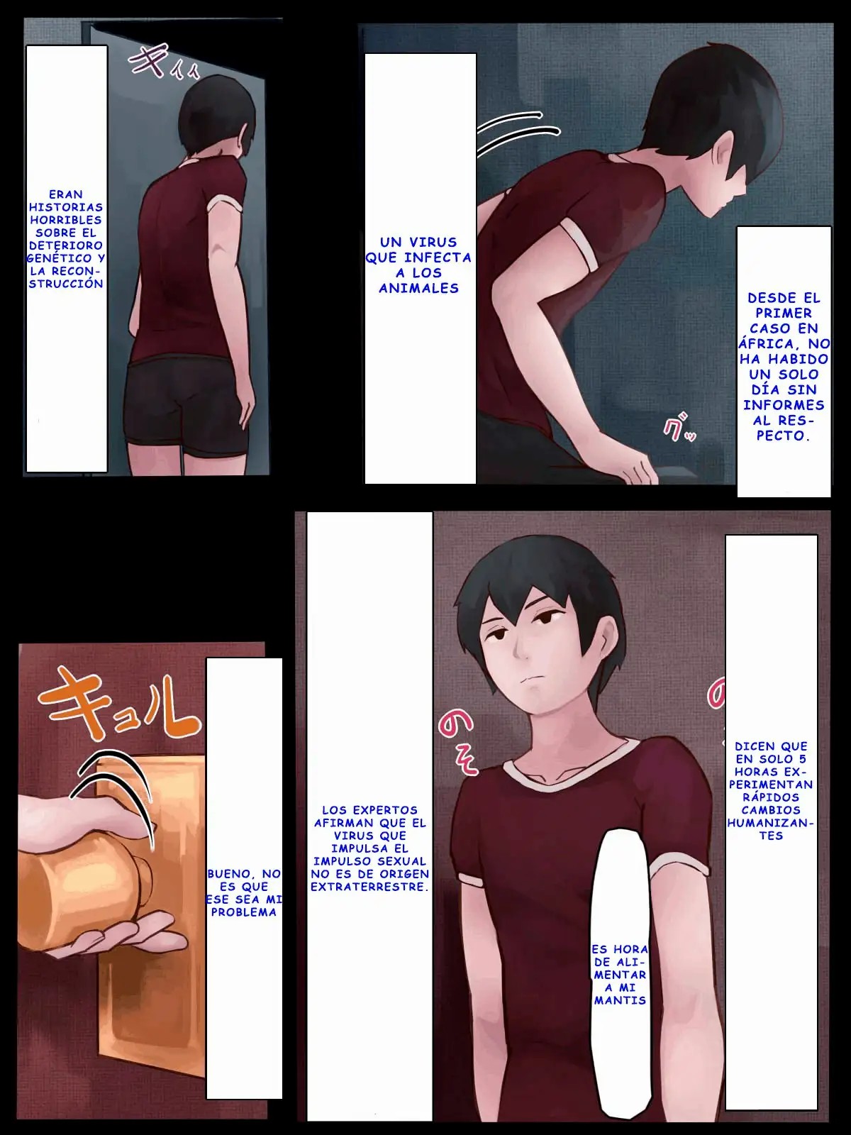 [Bird Joke] Sex with Mantis Girl -Report of Humanizer Virus Infection-  [Spanish] [UnpocodeH] image number 3