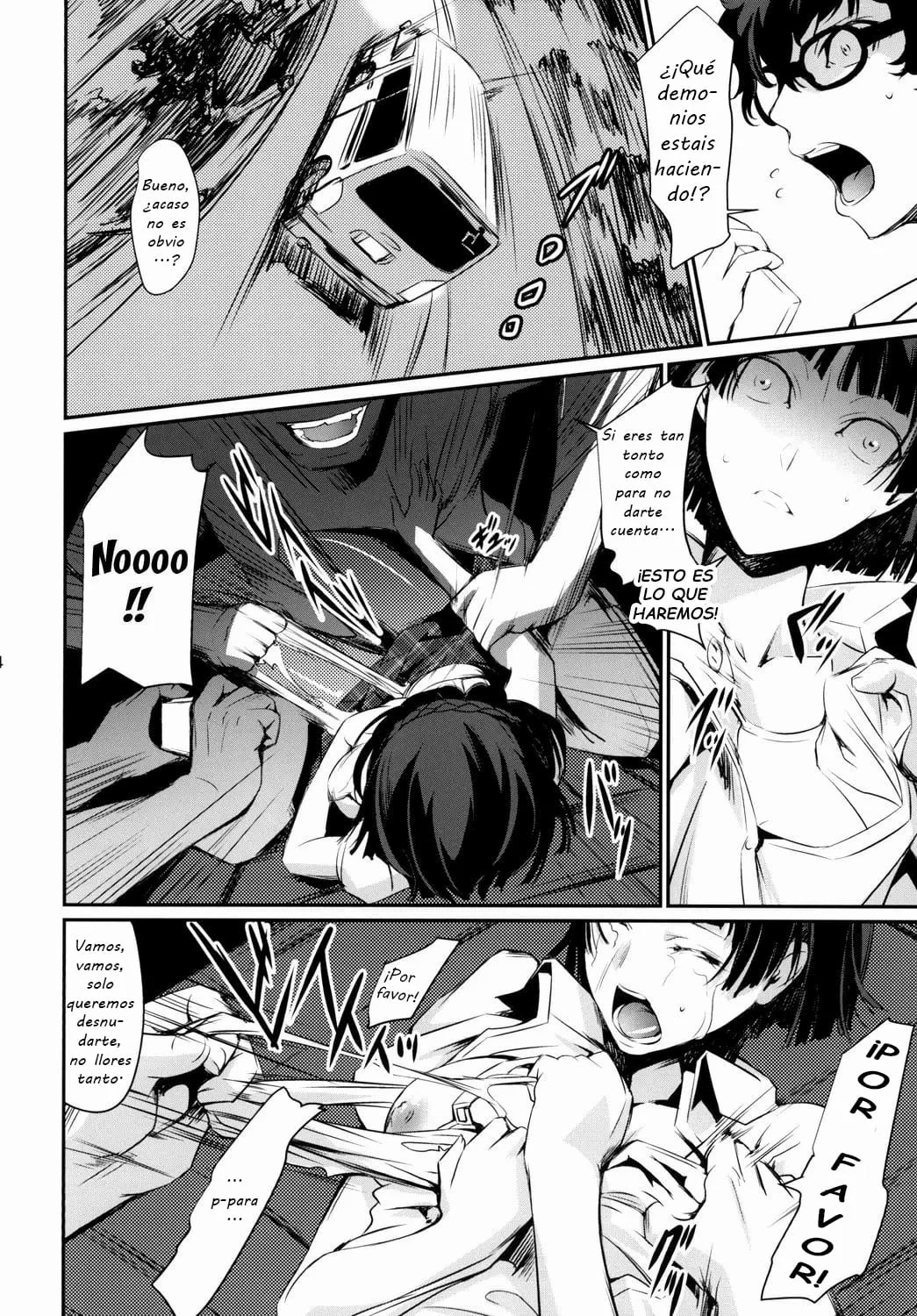 [DEX+ (Nakadera Akira)] Kouryaku Shippai | Failed Capture (Persona 5) [Spanish] image number 5