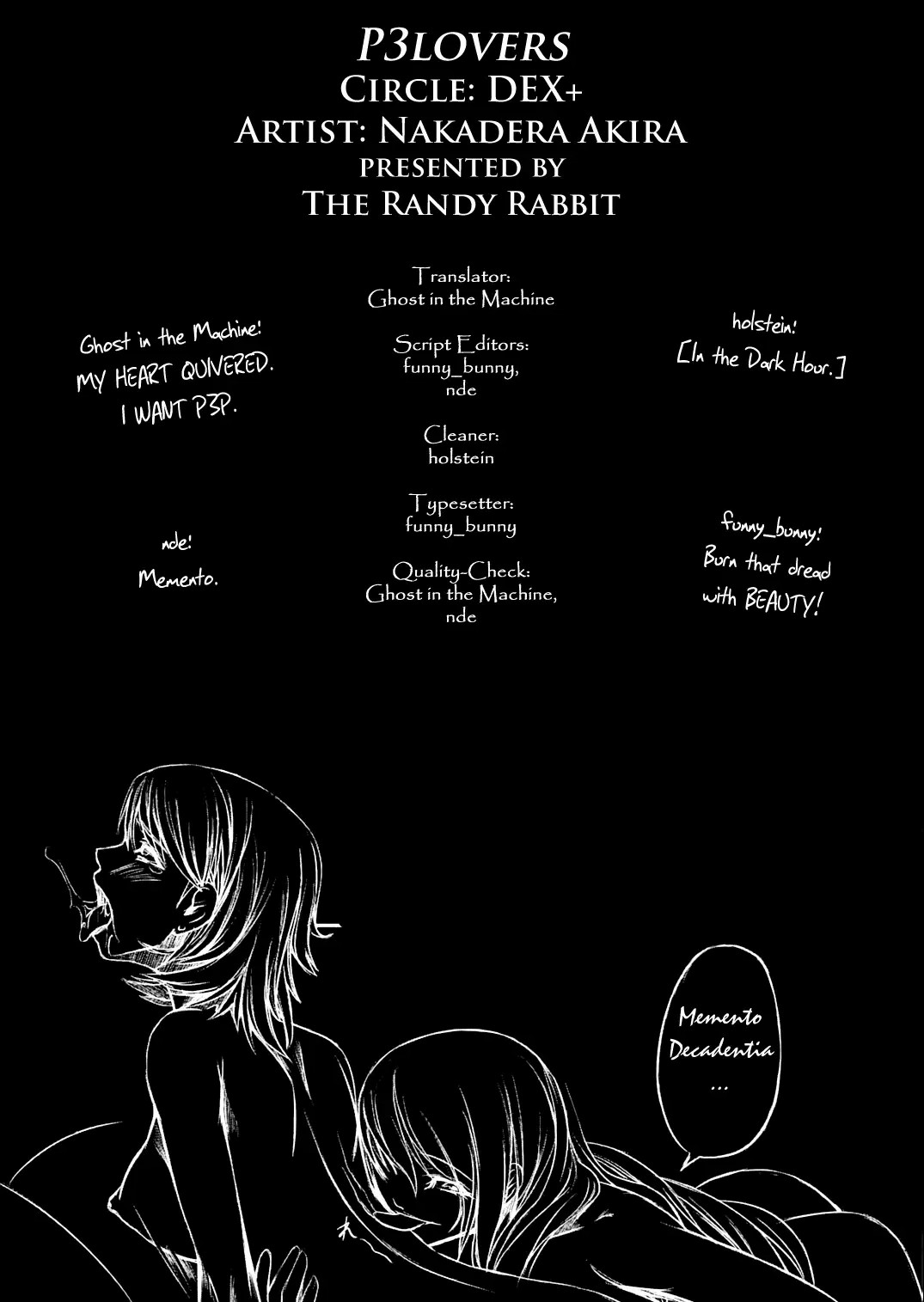 (C72) [DEX+ (Nakadera Akira)] P3 lovers (Persona 3) [Spanish] 图片编号 18