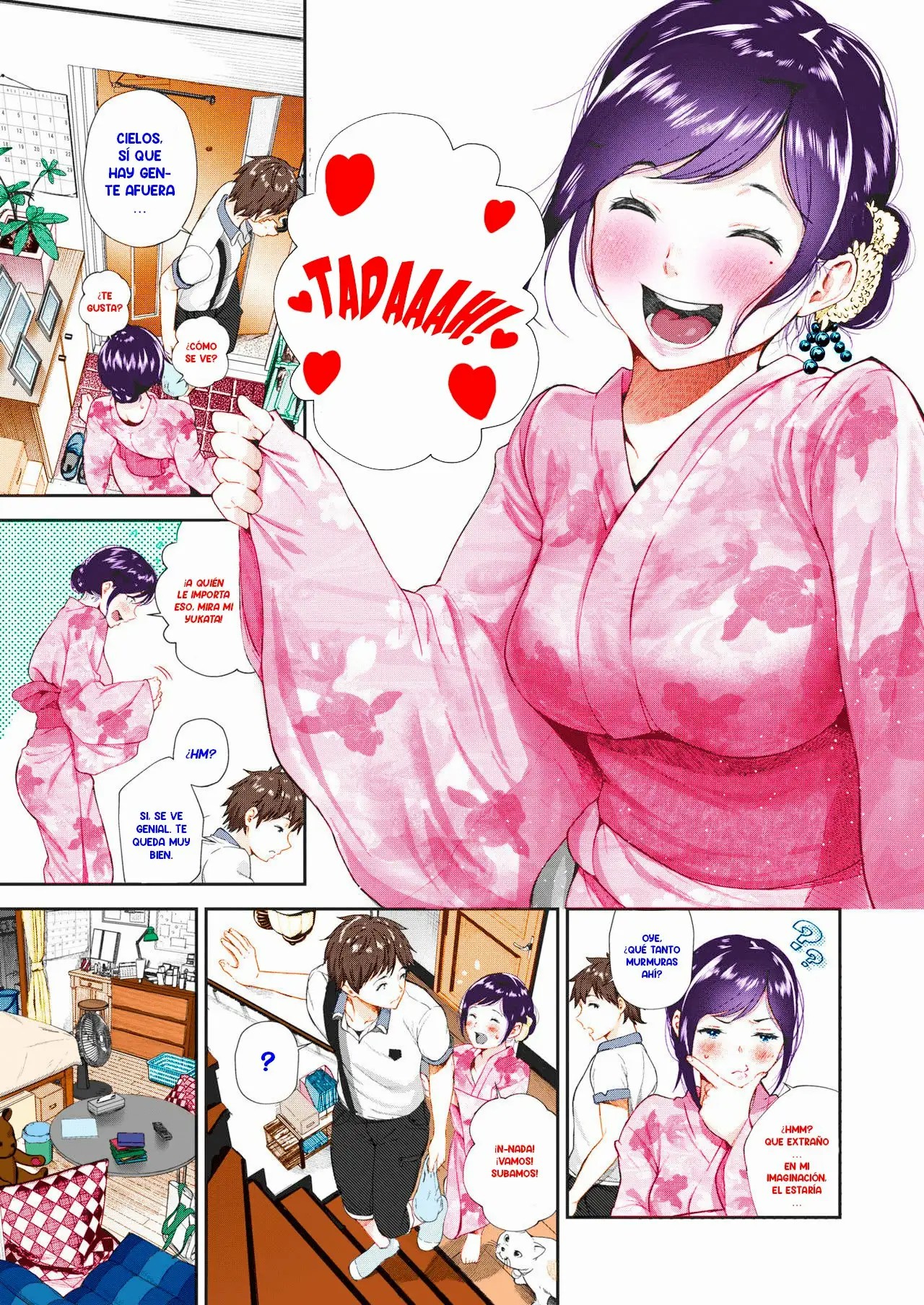 [Jorori] Natsu to Jun (COMIC HOTMILK 2019-01) [Spanish] [Colorized] [Digital] 画像番号 3