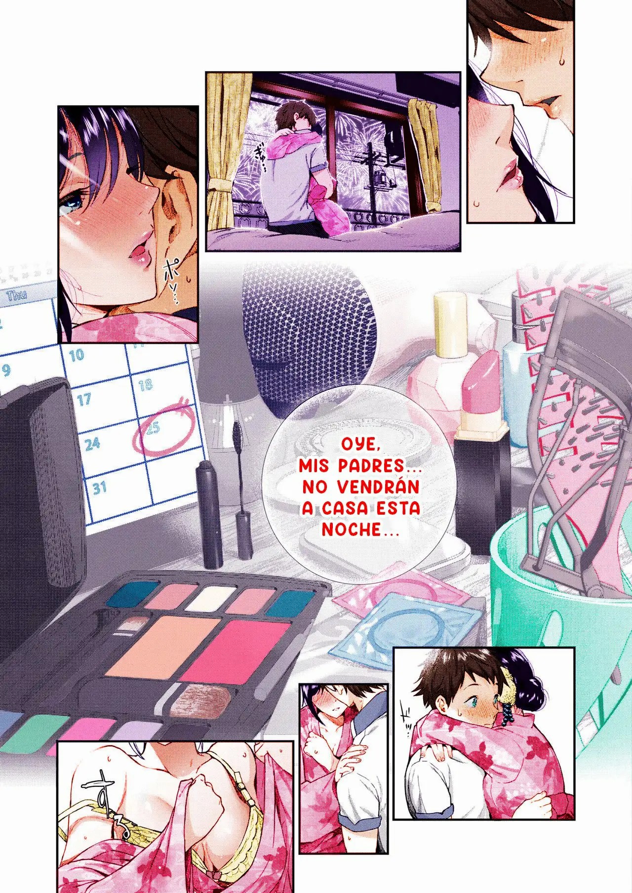 [Jorori] Natsu to Jun (COMIC HOTMILK 2019-01) [Spanish] [Colorized] [Digital] 画像番号 8
