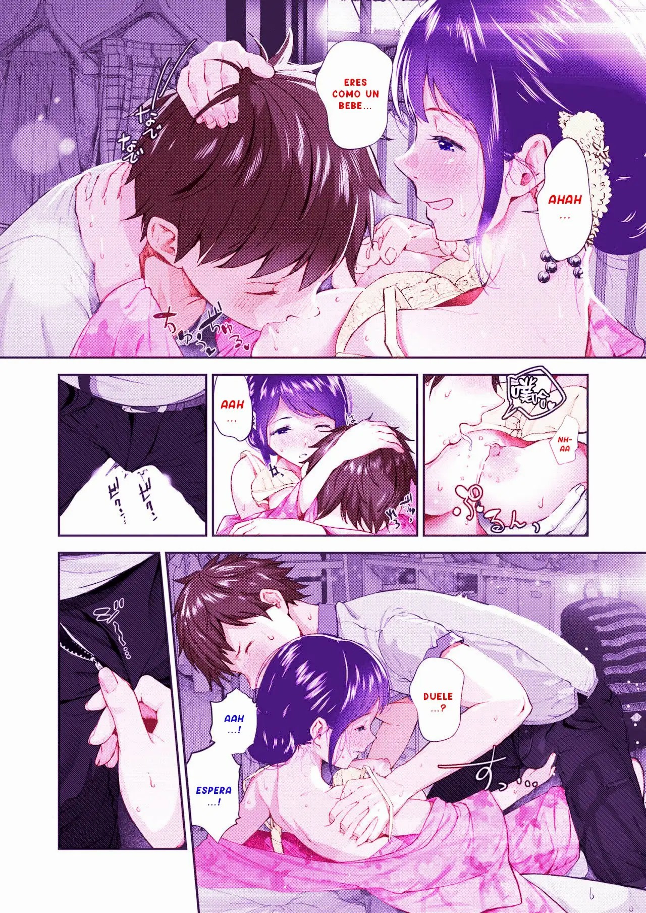 [Jorori] Natsu to Jun (COMIC HOTMILK 2019-01) [Spanish] [Colorized] [Digital] 画像番号 11