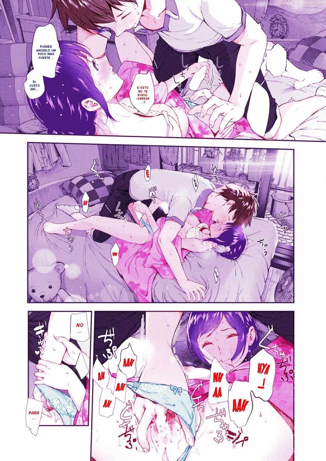 [Jorori] Natsu to Jun (COMIC HOTMILK 2019-01) [Spanish] [Colorized] [Digital] 画像番号 12