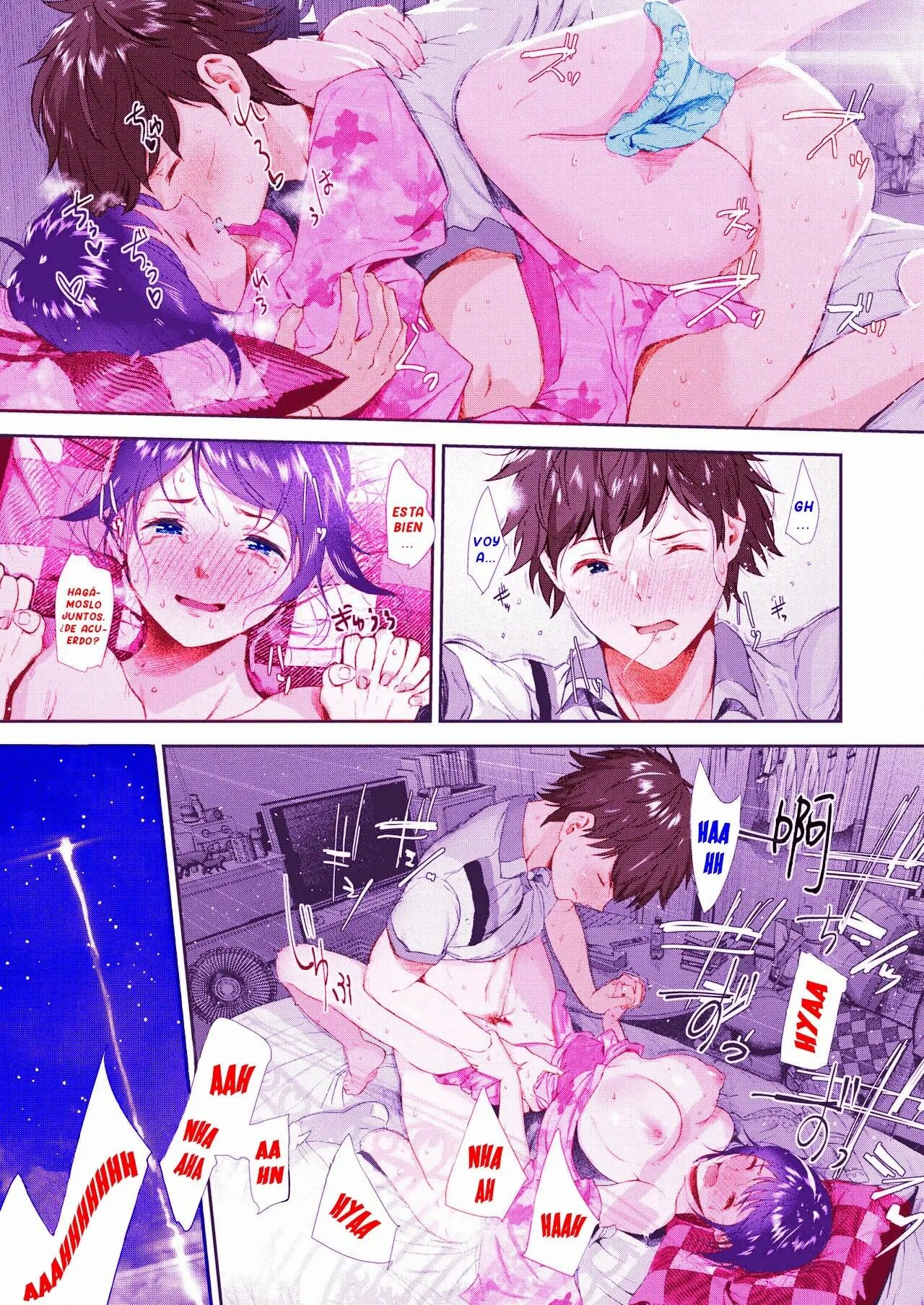 [Jorori] Natsu to Jun (COMIC HOTMILK 2019-01) [Spanish] [Colorized] [Digital] 画像番号 18