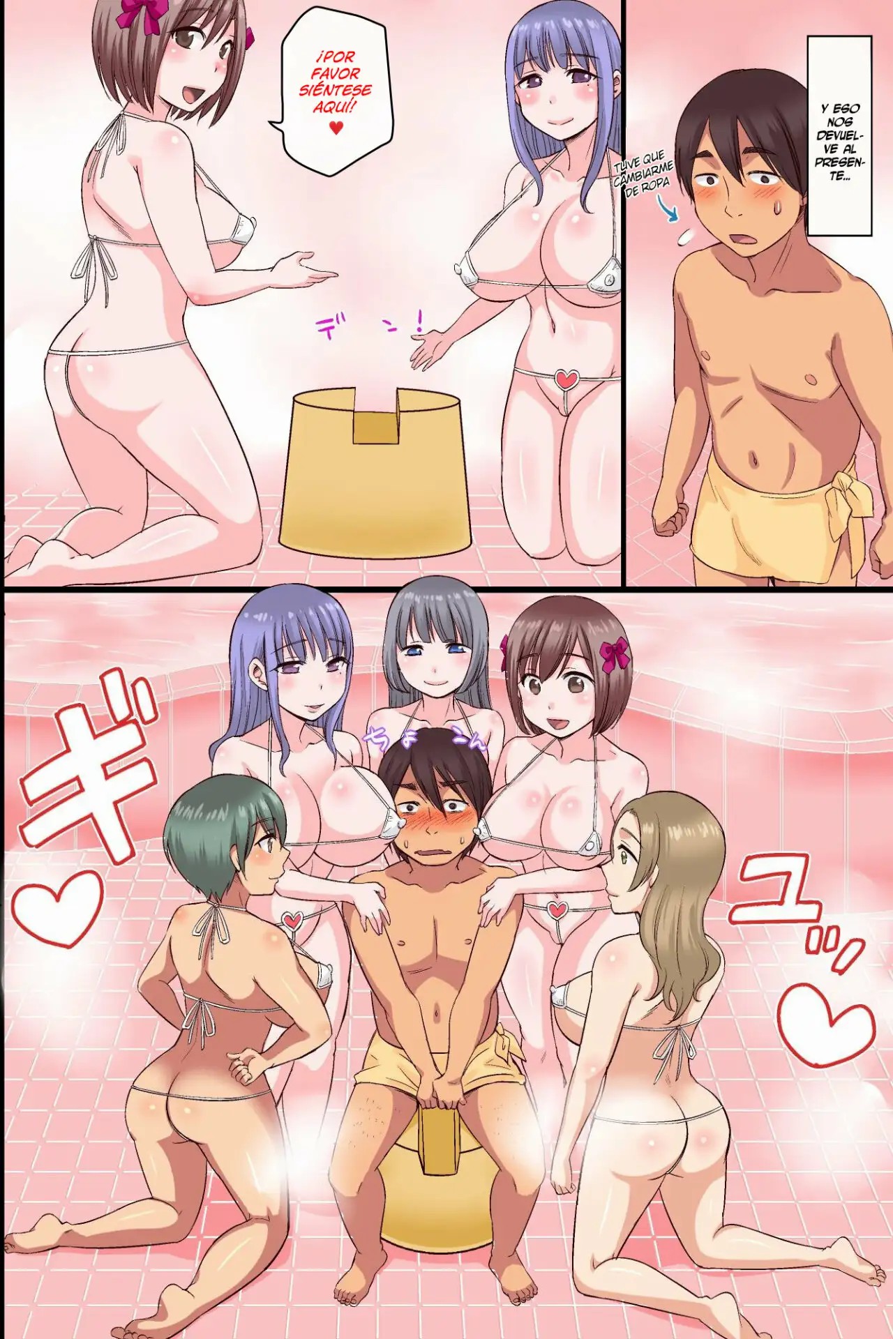 [rbooks] Harem! 3-kakan Bijo-tachi to Yari Makureru VIP Kaiin ni Natta [Spanish] image number 6