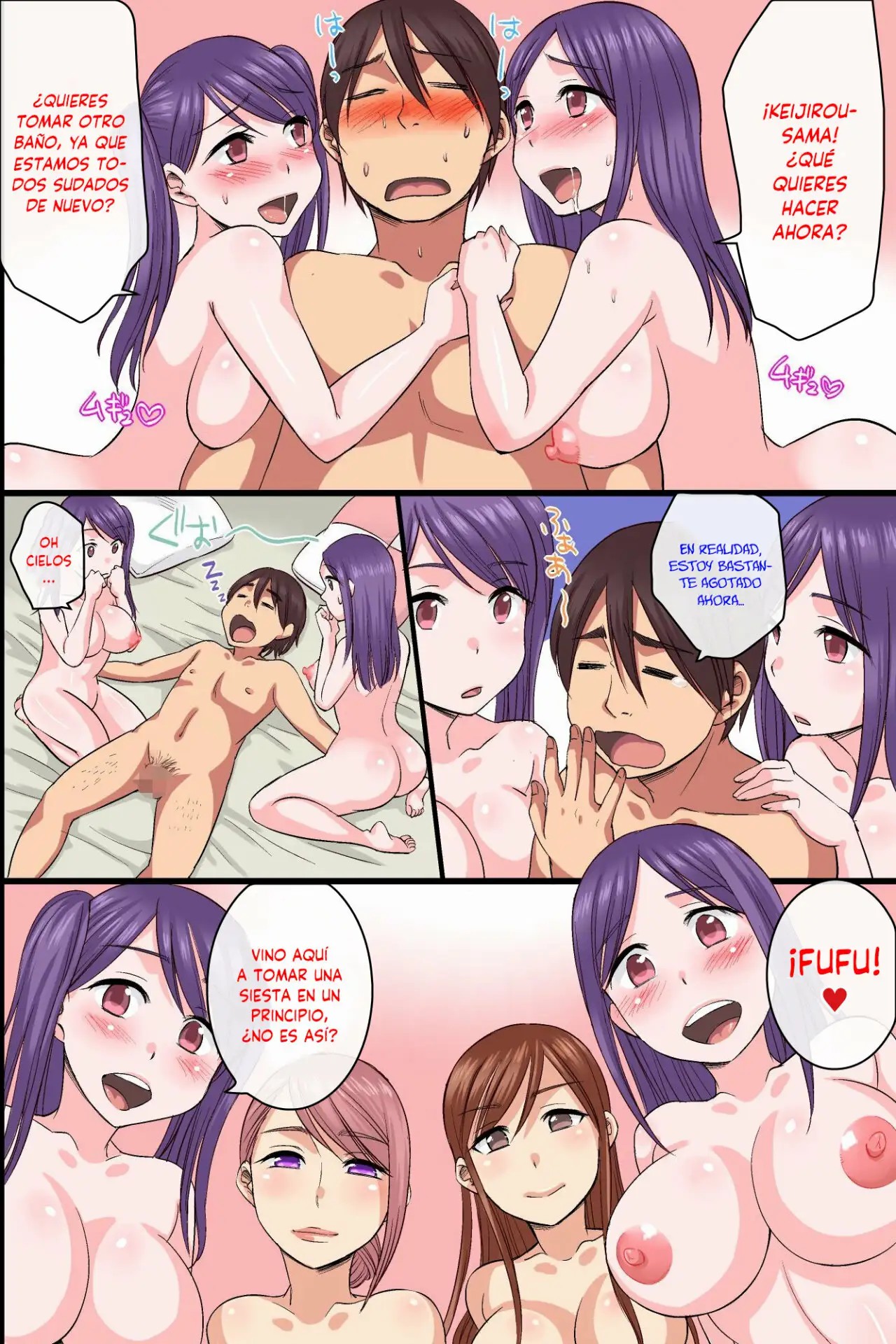 [rbooks] Harem! 3-kakan Bijo-tachi to Yari Makureru VIP Kaiin ni Natta [Spanish] image number 42